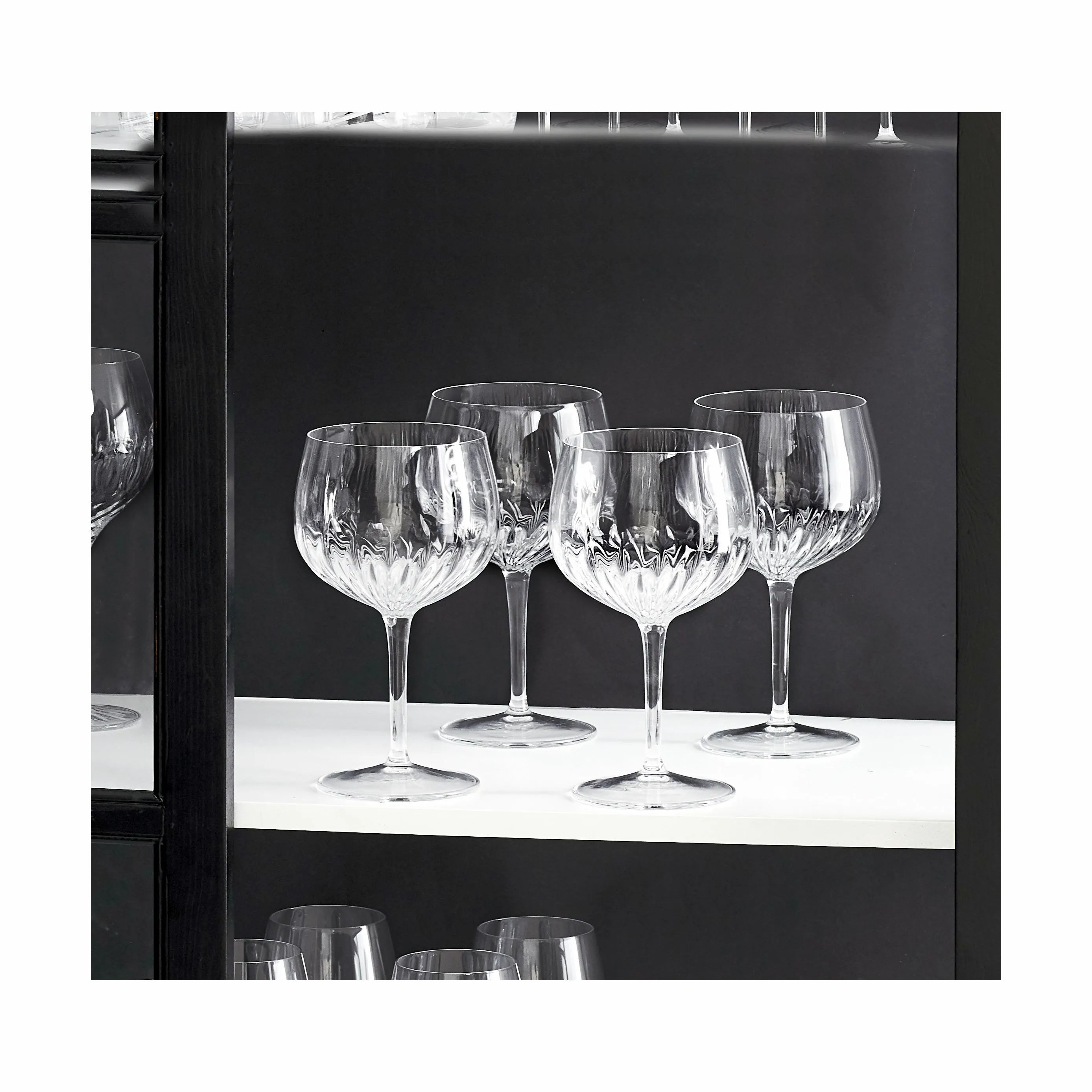 Luigi Bormioli Ginglas Diamante Spansk Gin og Tonic Glas - 4 stk. i klar, 65 cl, 5