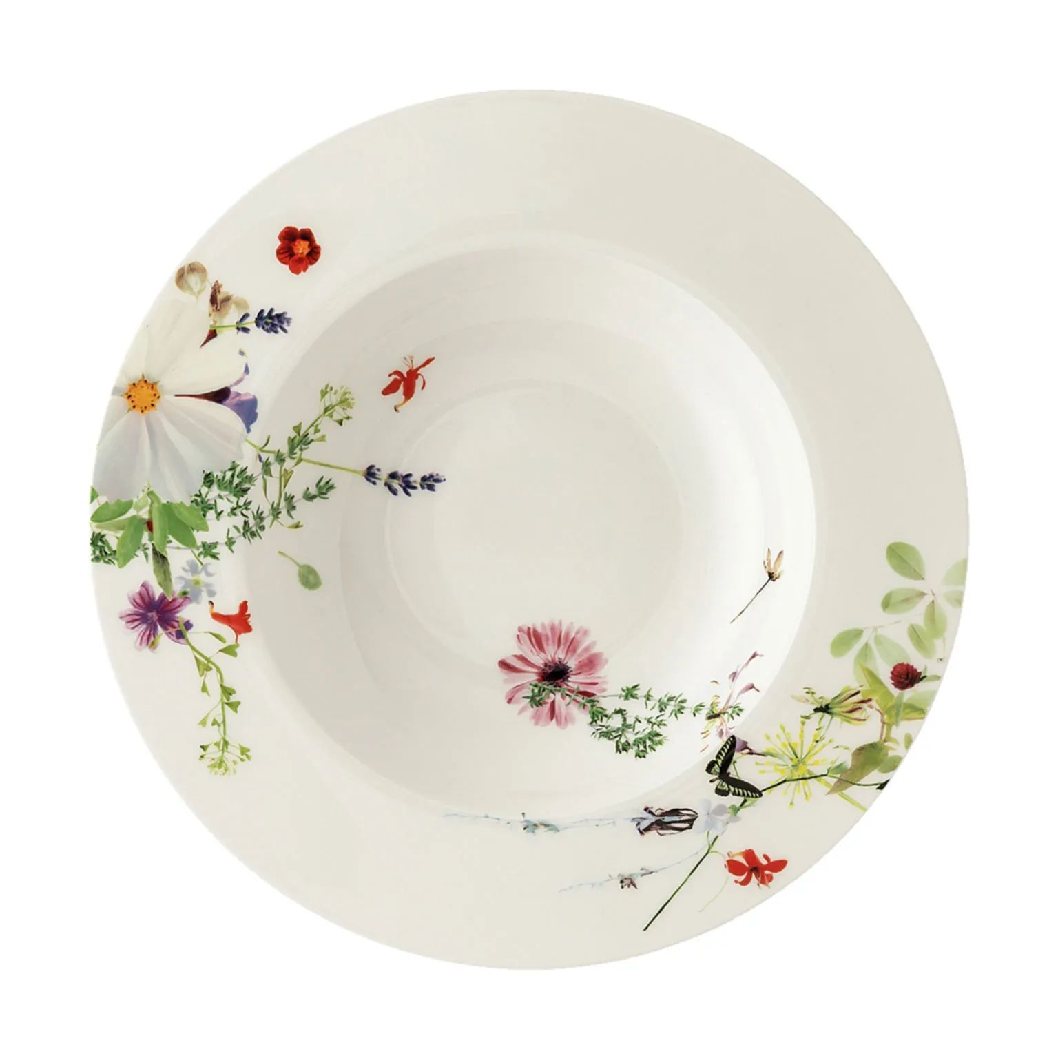 Rosenthal Kagetallerkener Brillance Grand Air Grand Air Dyb Tallerken i Multifarvet 2, 23 cm, 1