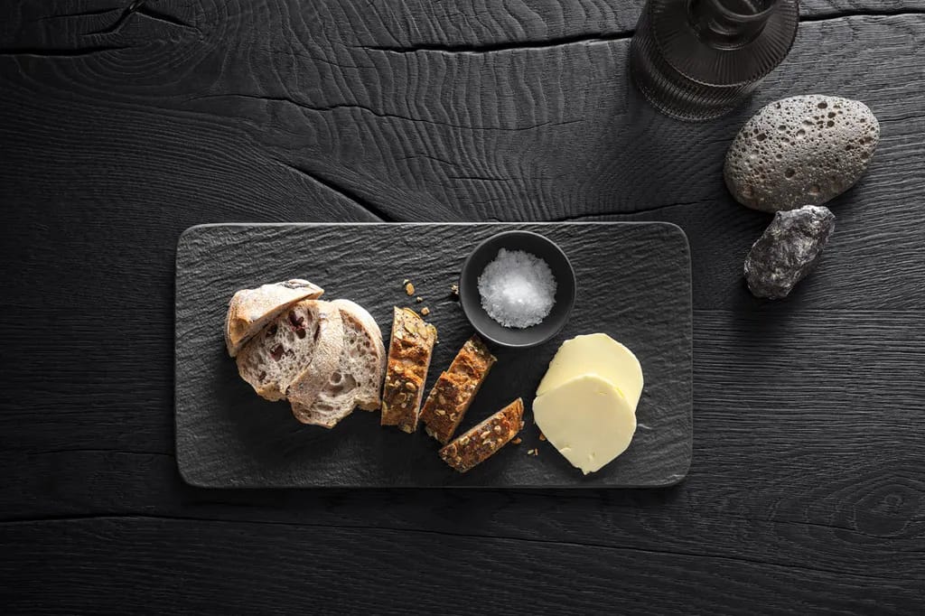 Villeroy & Boch Serveringsfade Manufacture Rock Serveringsfad i B17,9 x L34,9 cm, 3
