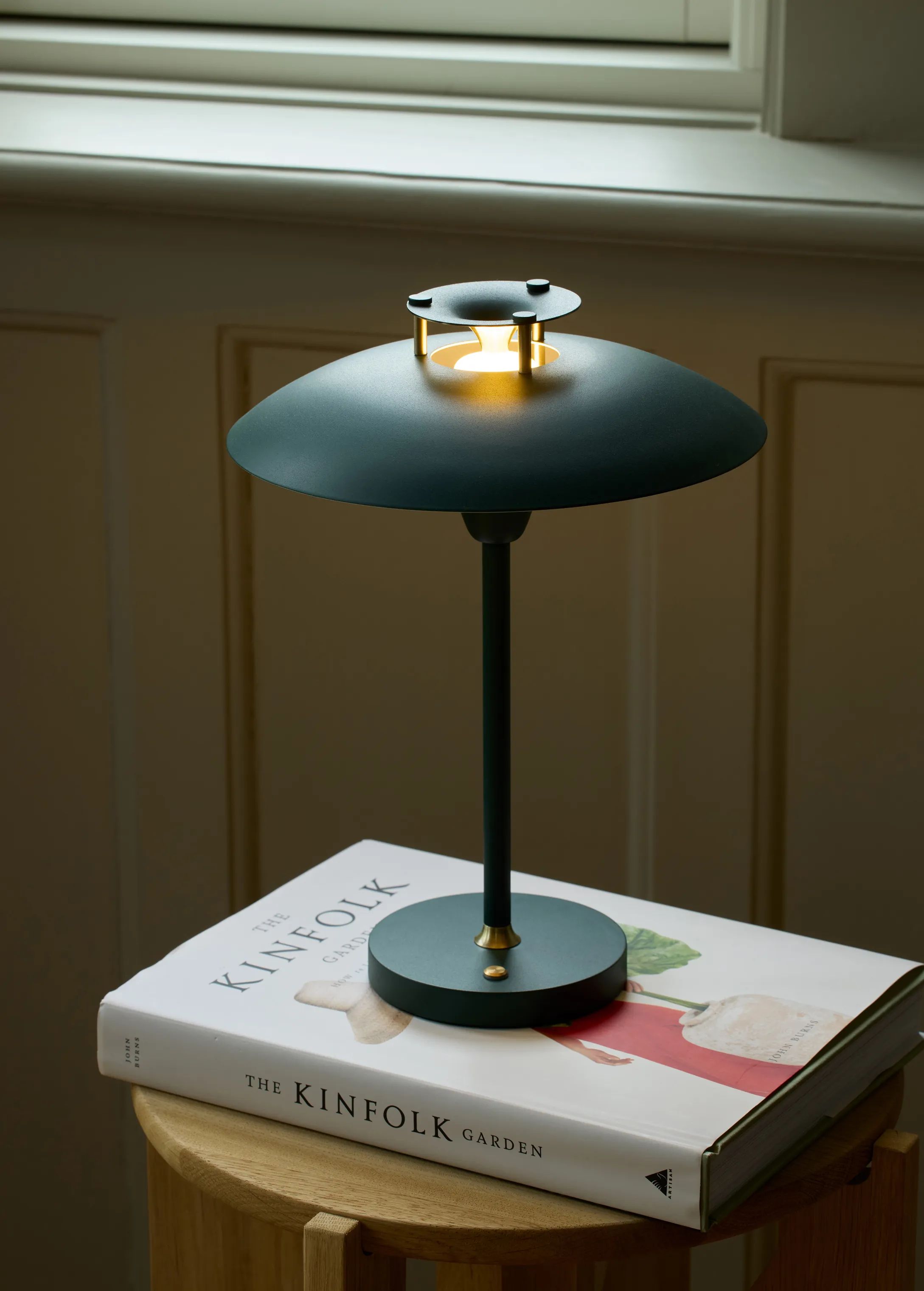 Halo Design LED-lamper Stepp 1-2-3 Transportabel Bordlampe i Grøn, 3