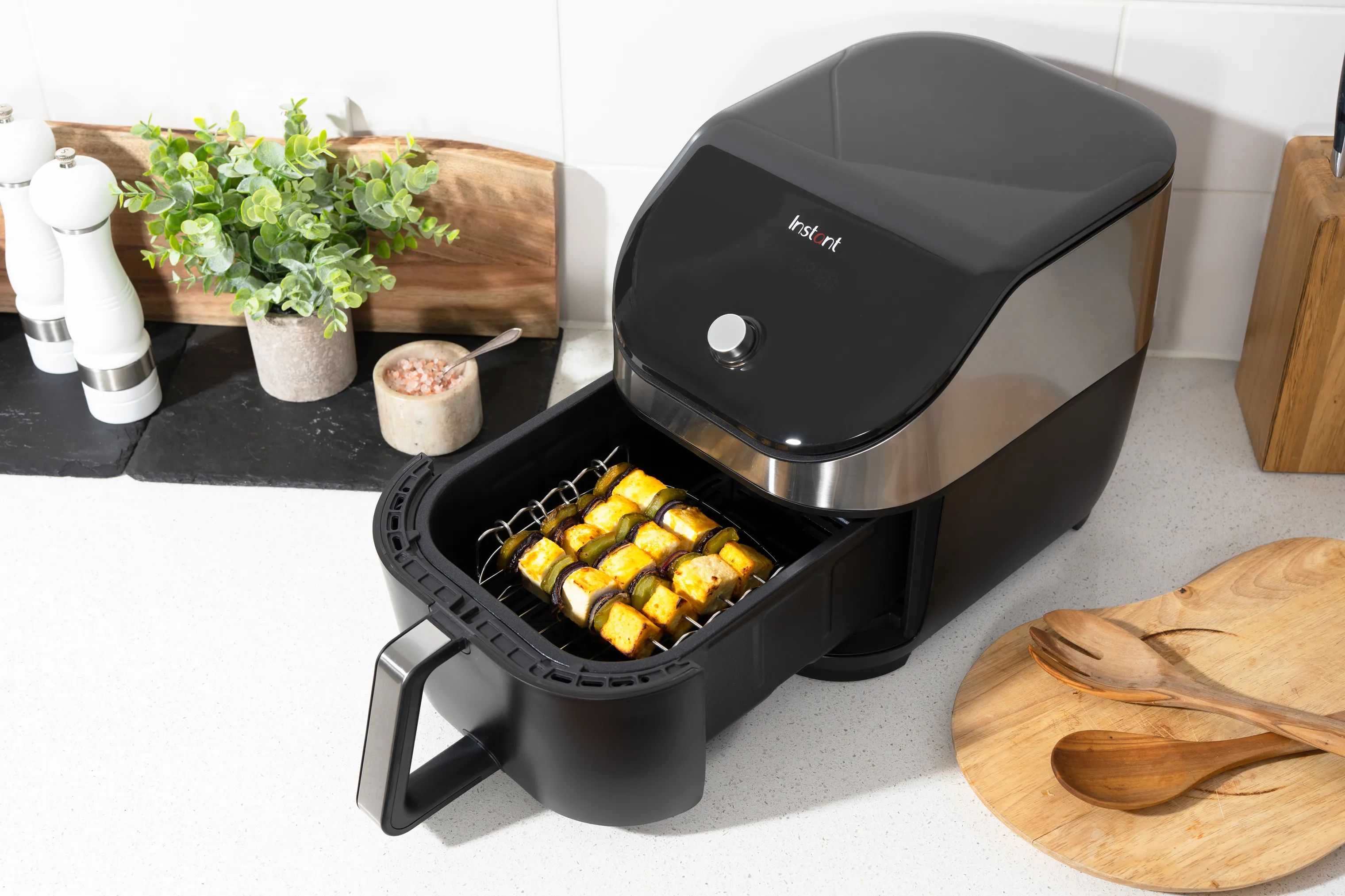 Instant Airfryers Vortex Slim Airfryer i Rustfrit stål, 2