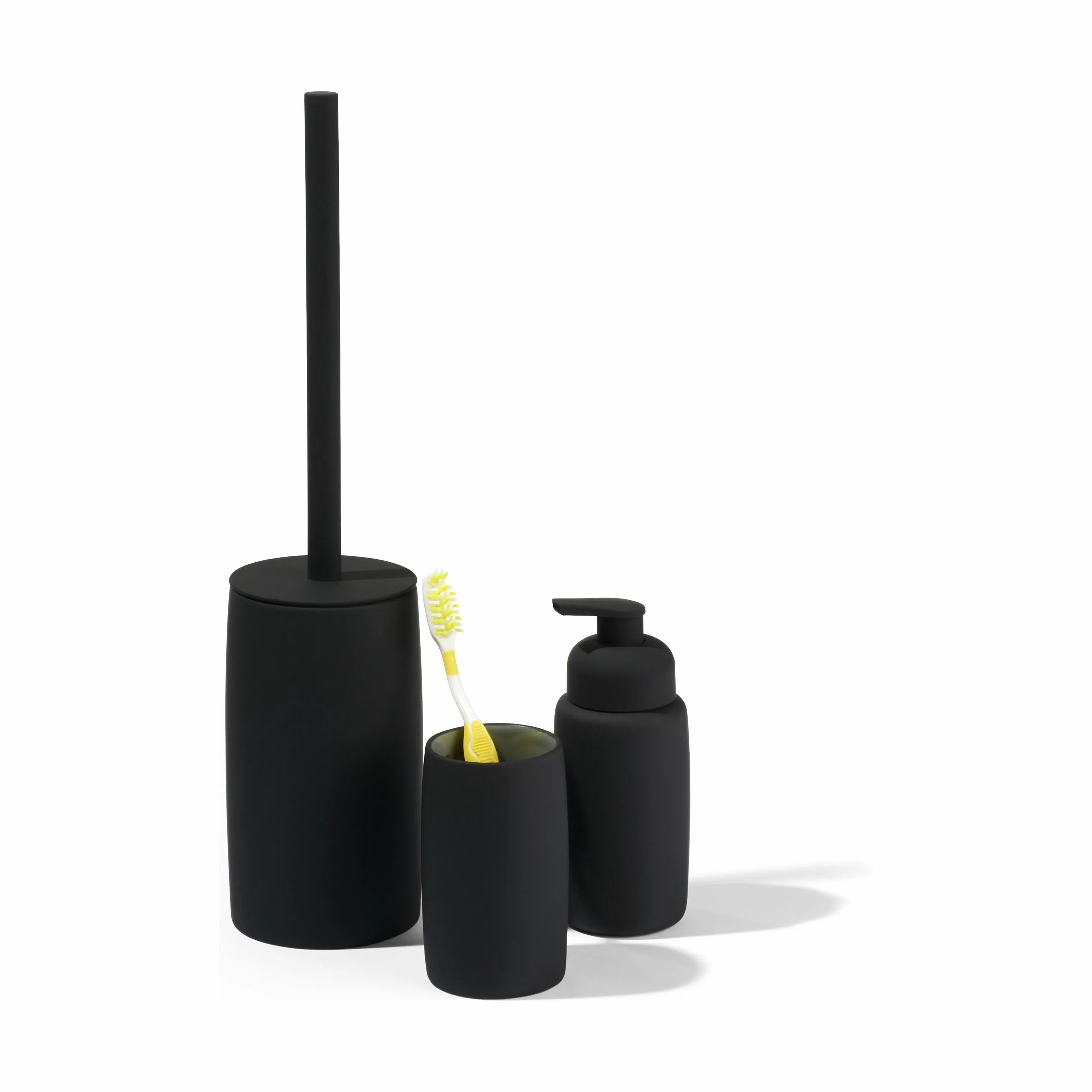 Södahl Sæbedispensere Mono Sæbedispenser i Sort mat, 16 cm, 2