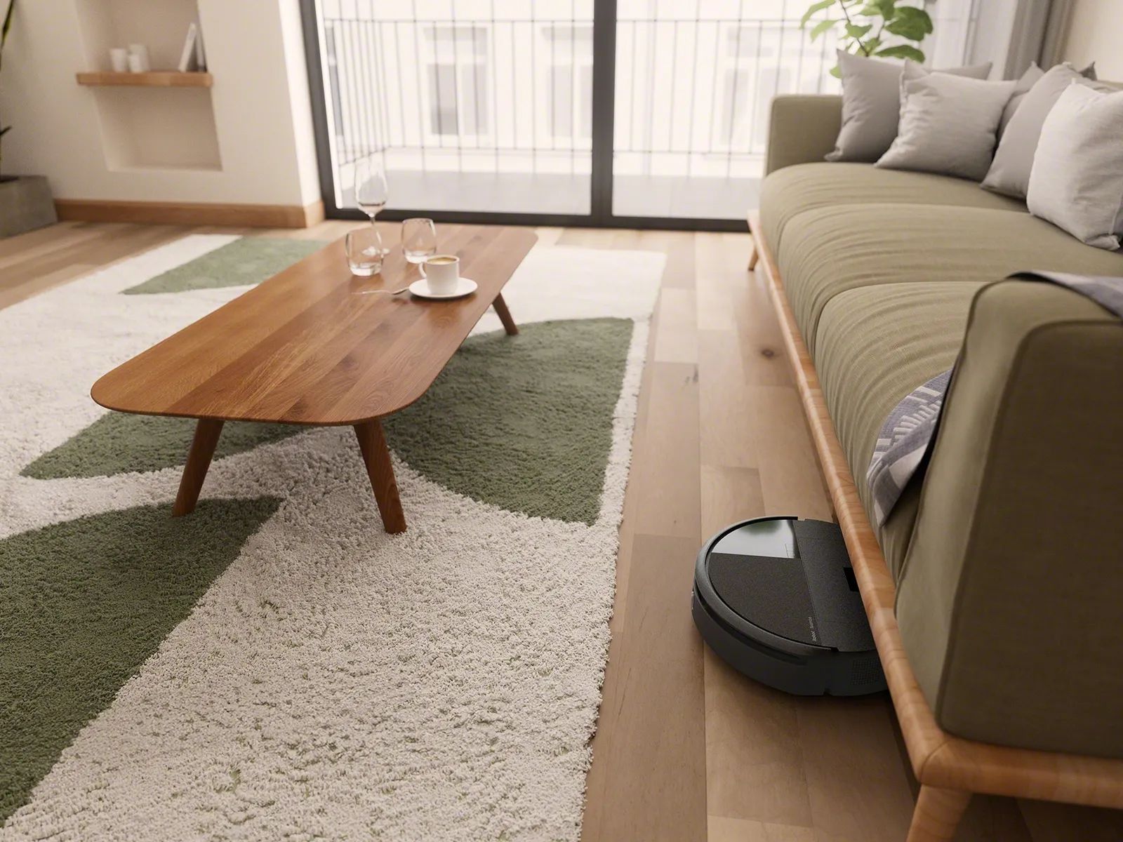iRobot Robotstøvsugere Roomba Combo 205 AutoCompact Robotstøvsuger i Sort, 3