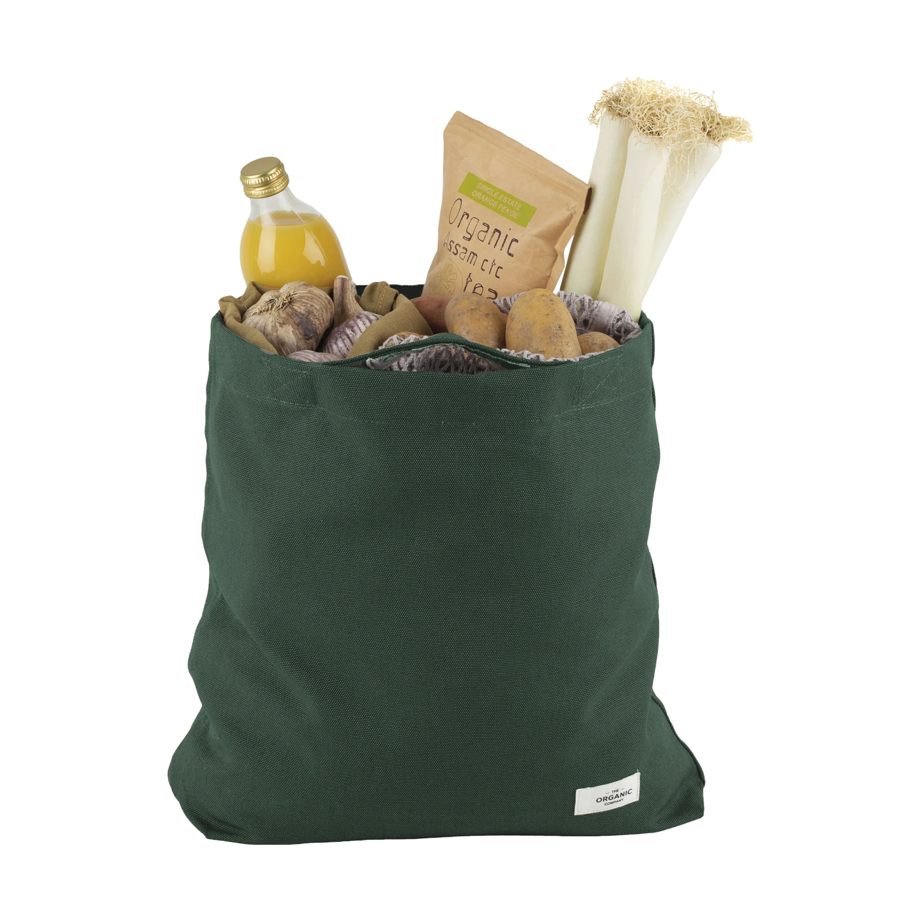 The Organic Company Øvrigt interiør Mulepose i Grøn, 40 cm, 2