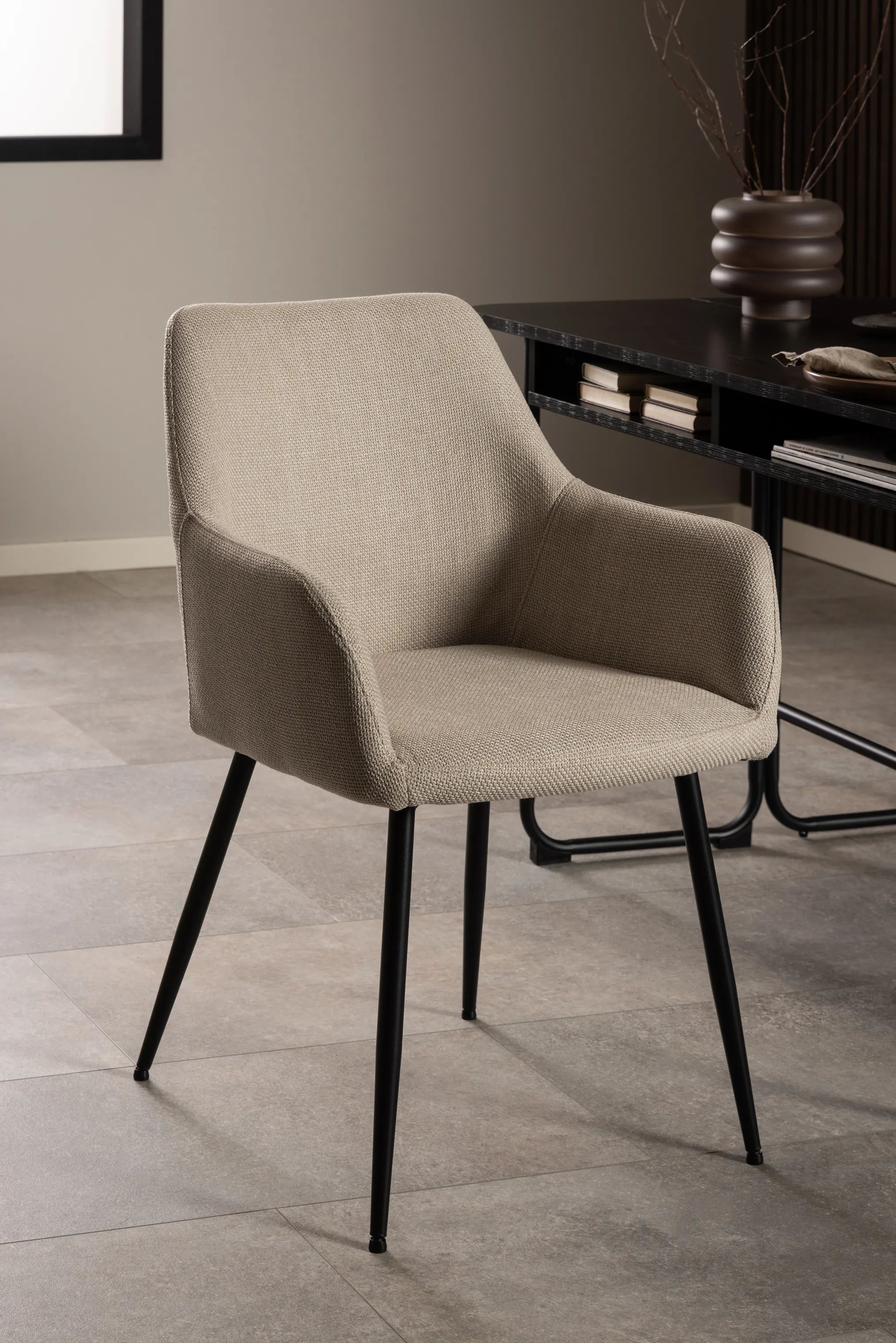 CASA Living Spisebordsstole Lizzy Spisebordsstol - 2 stk i Beige, 2