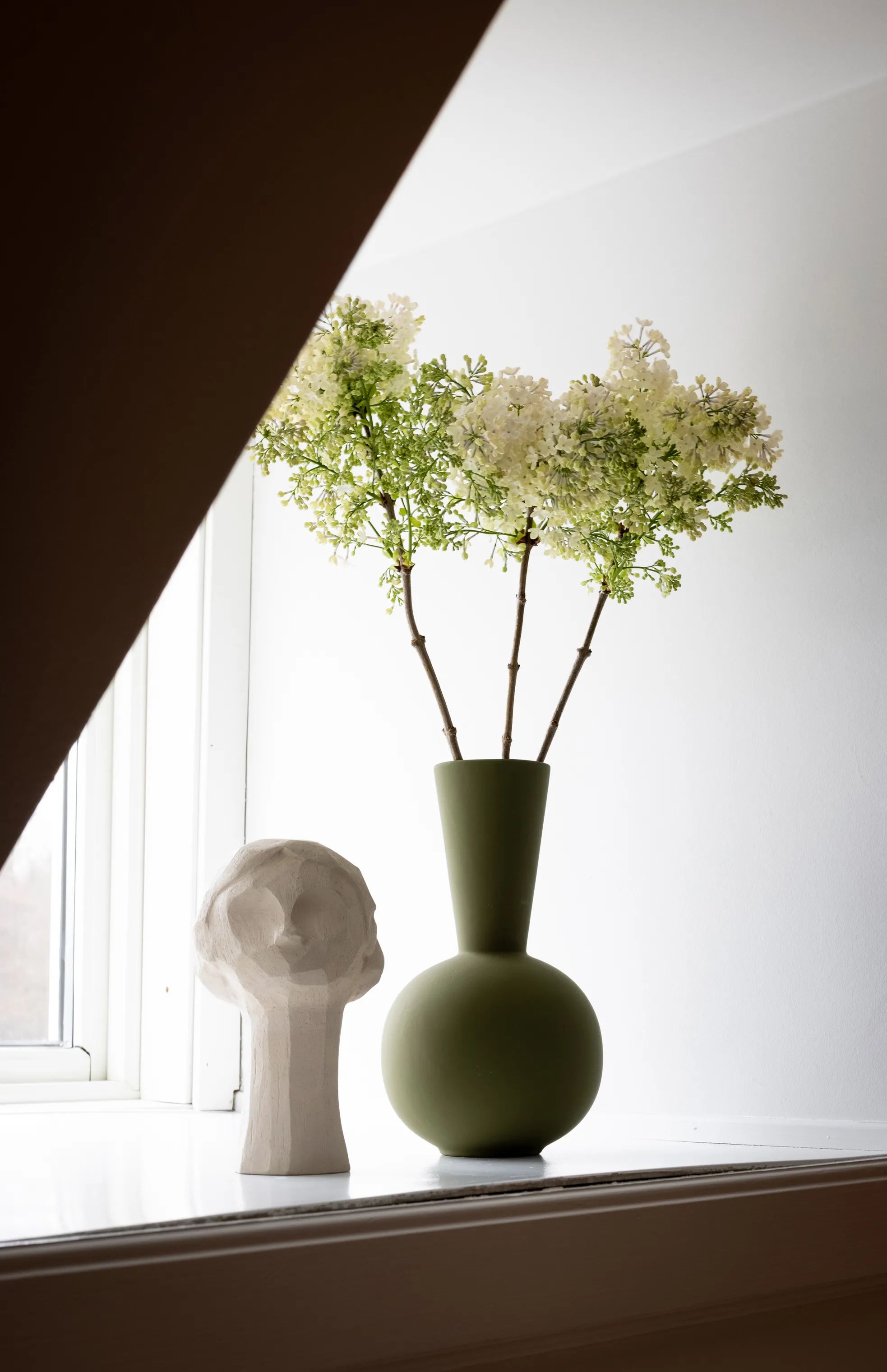 Cooee Vaser Trumpet Vase i Oliven, 3