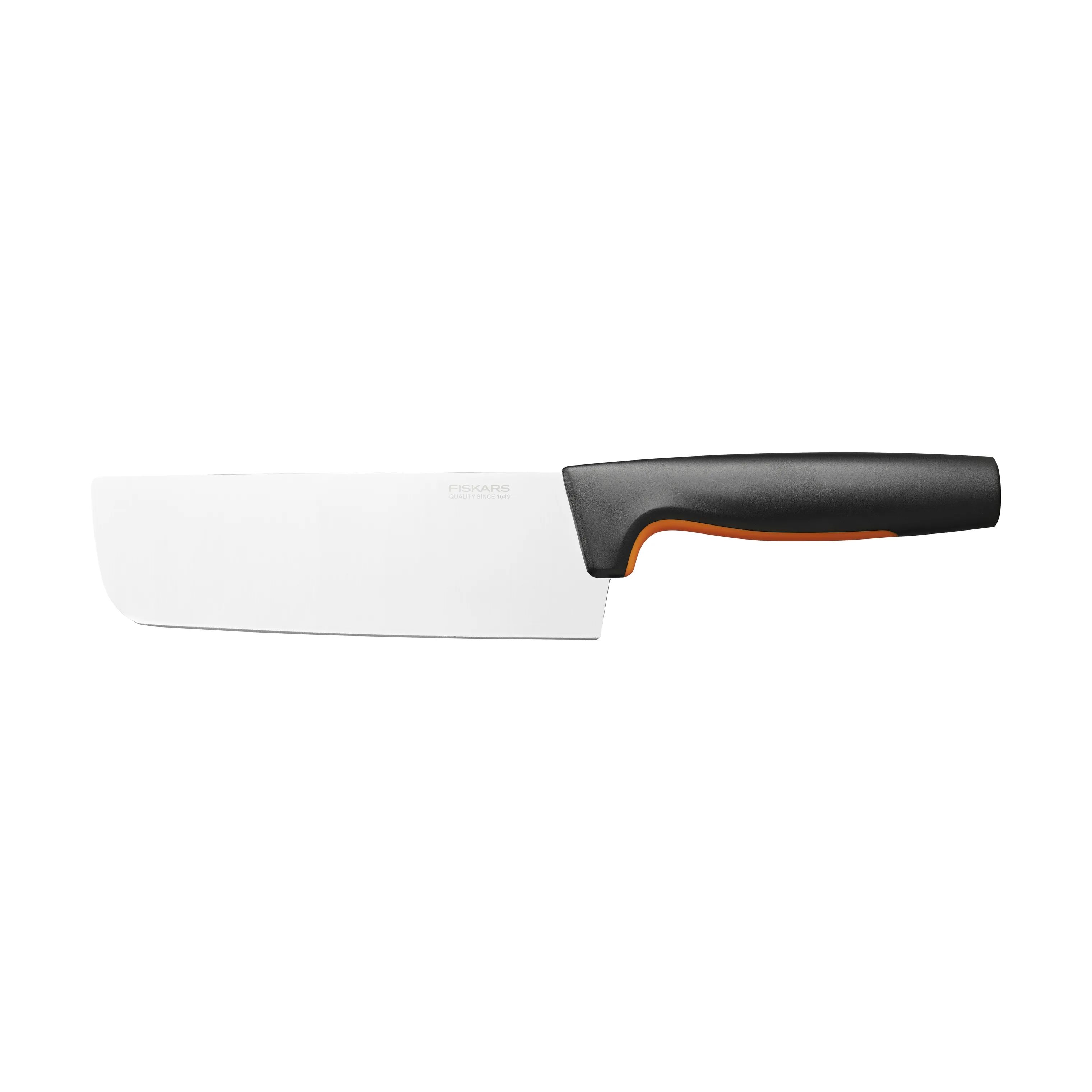 Fiskars Grøntsagsknive Functional Form Nakiri Kniv i Sort/Orange, 1