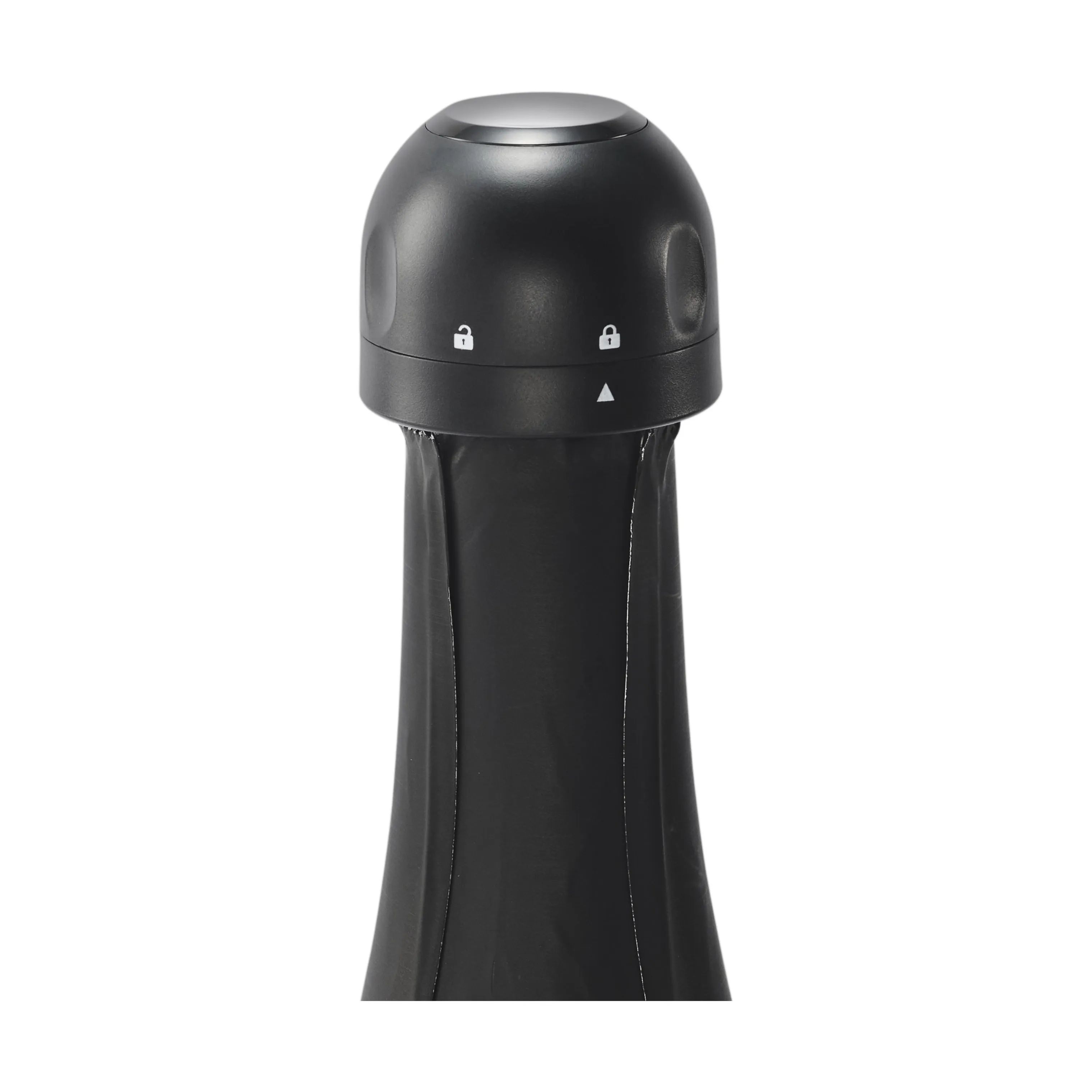 Sommelier by CASA Living Øvrigt champagnetilbehør Sommelier Champagnestoppere - 2 stk. i sort, 4