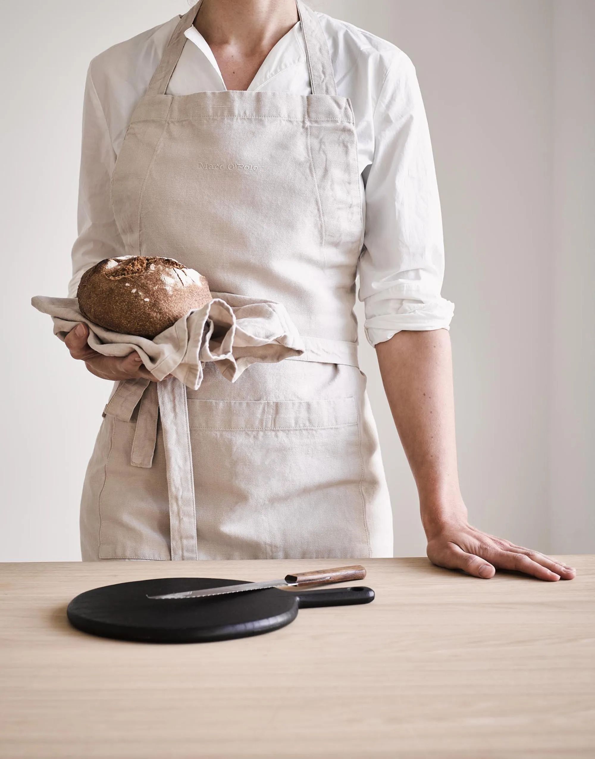 Marc O'Polo Viskestykker Akalla Viskestykke i Oatmeal, 2