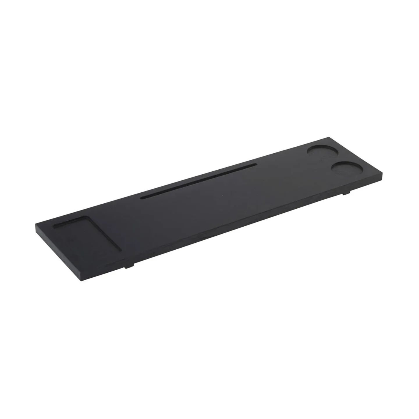 Aquanova Tilbehør til bad Mink Badekarshylde i sort, 80 cm, 1