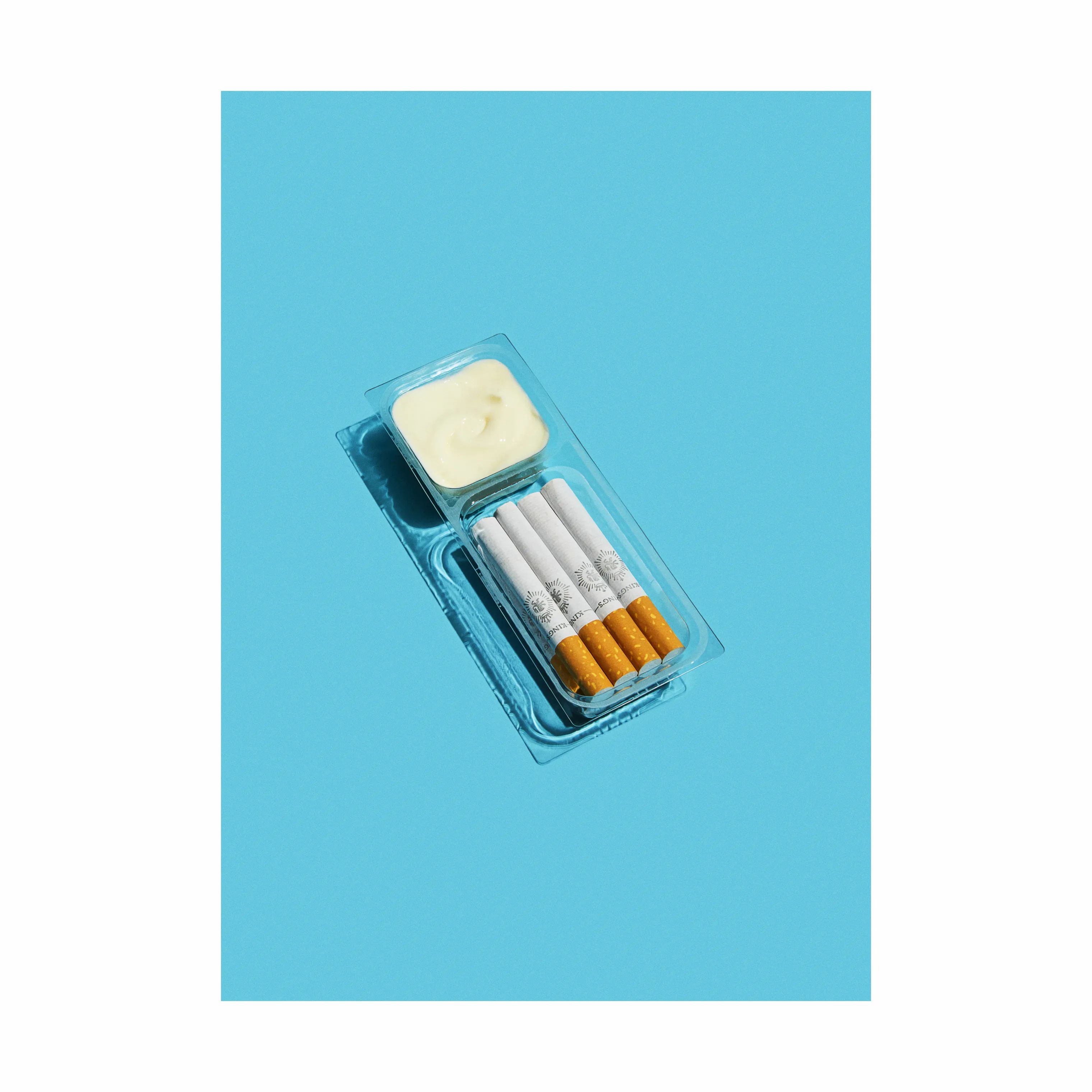 Poster&Frame Plakater plakat - Smoked cheese dippers i B70 x L100 cm, 1