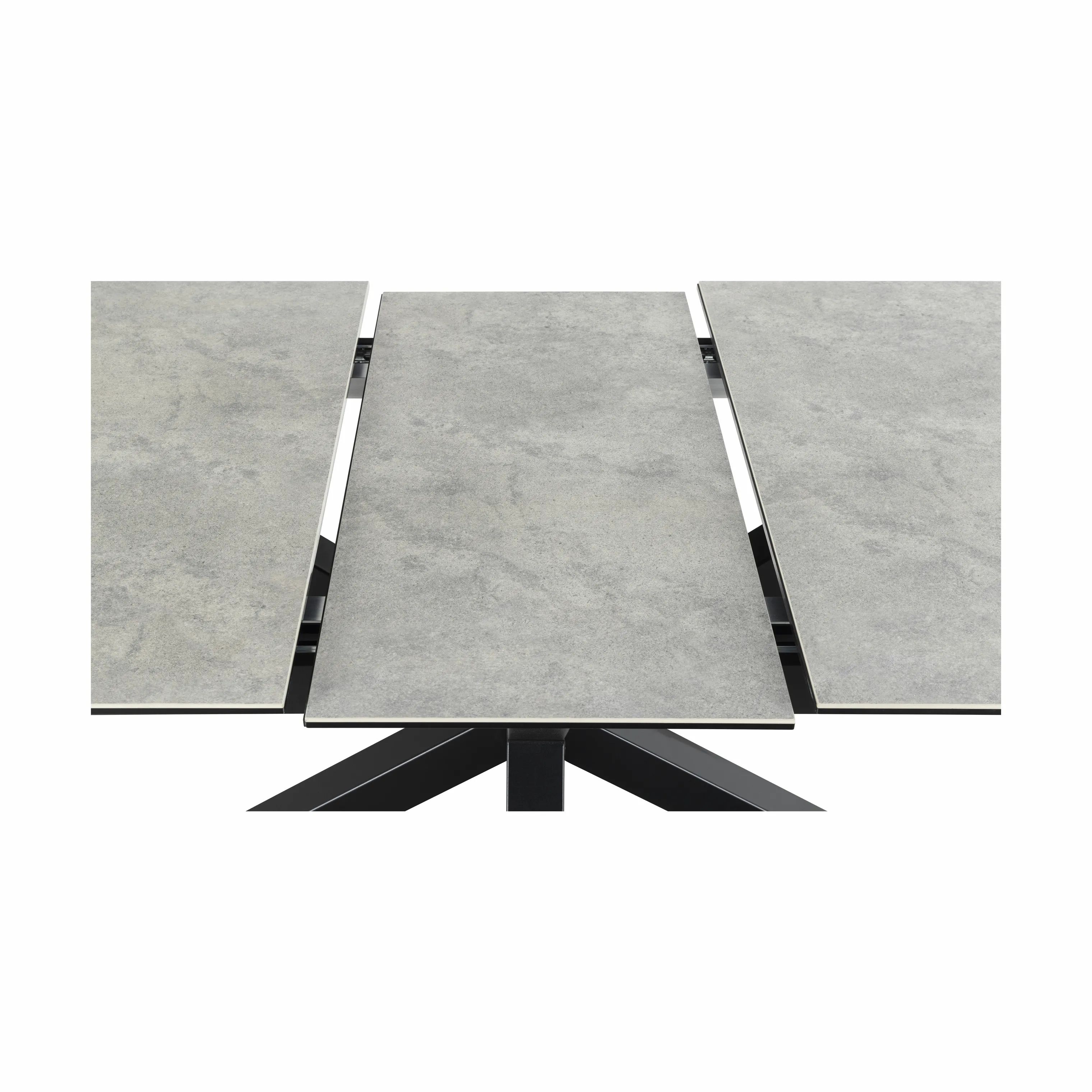 CASA Living Spiseborde Heaven Spisebord i Grå anista, B210 x L90 cm, 4