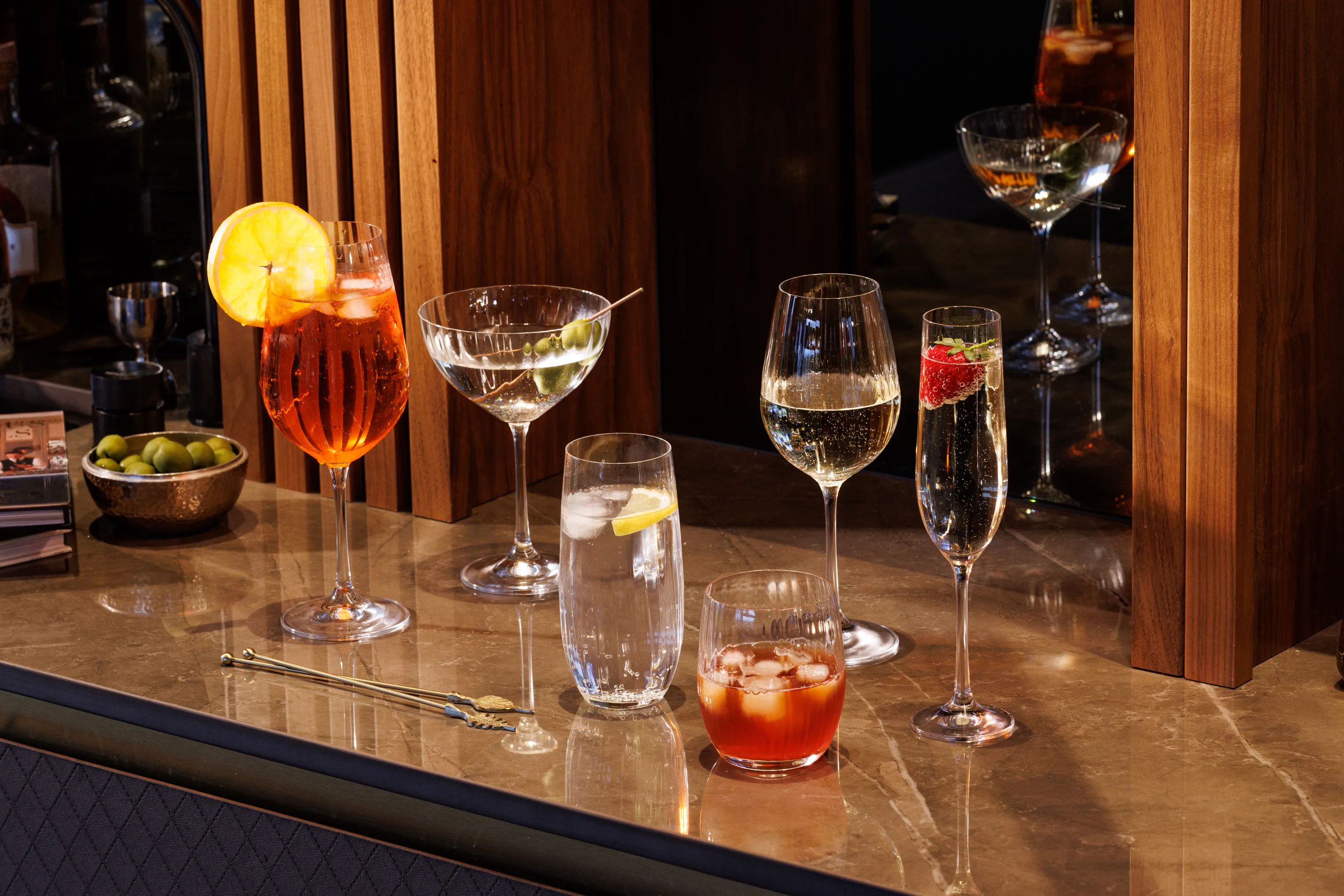 Mikasa Champagneglas Treviso Champagneglas - 4 stk. i Klar, 4