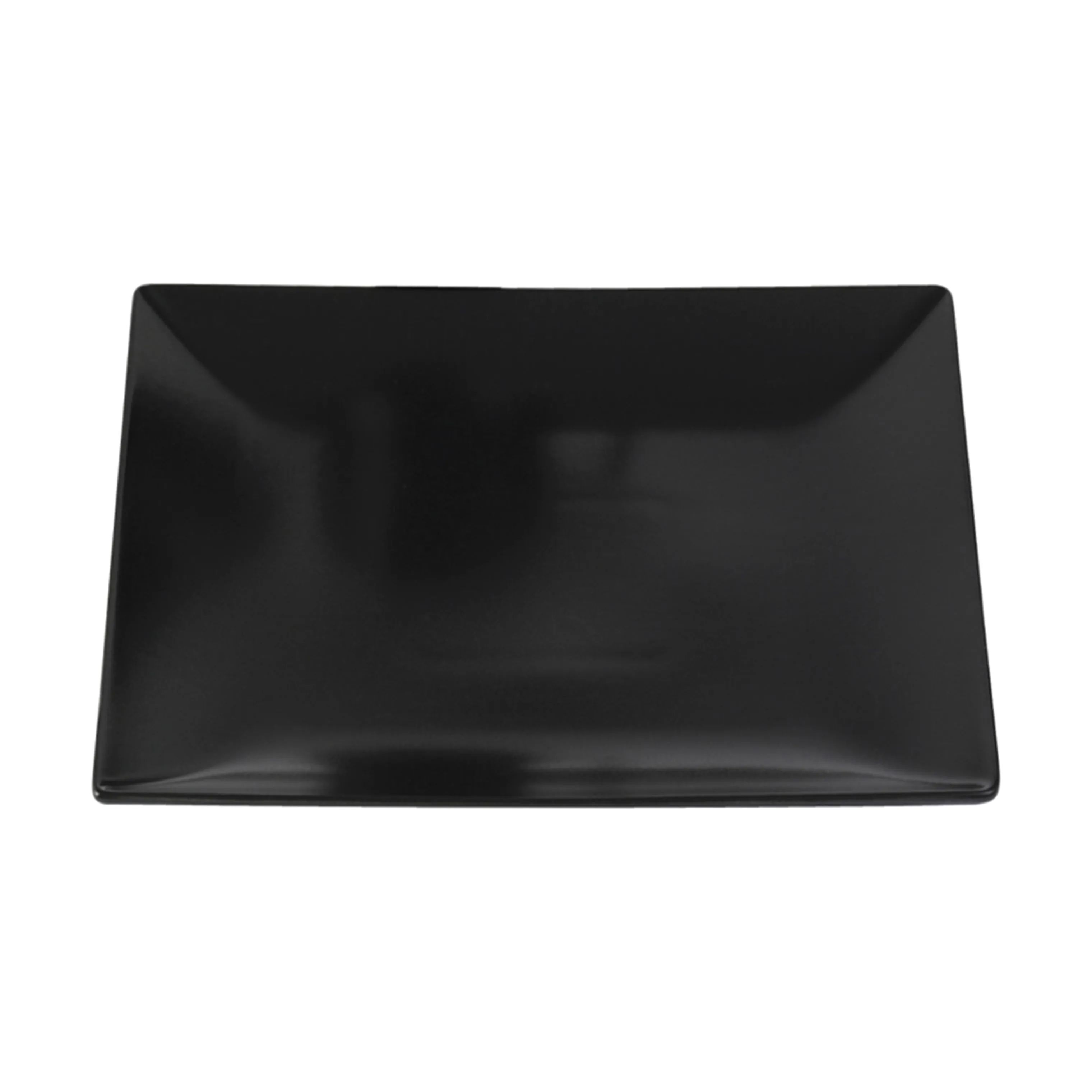 Aida Frokosttallerkener Quadro Flad Tallerken i Sort, 21 cm, 1
