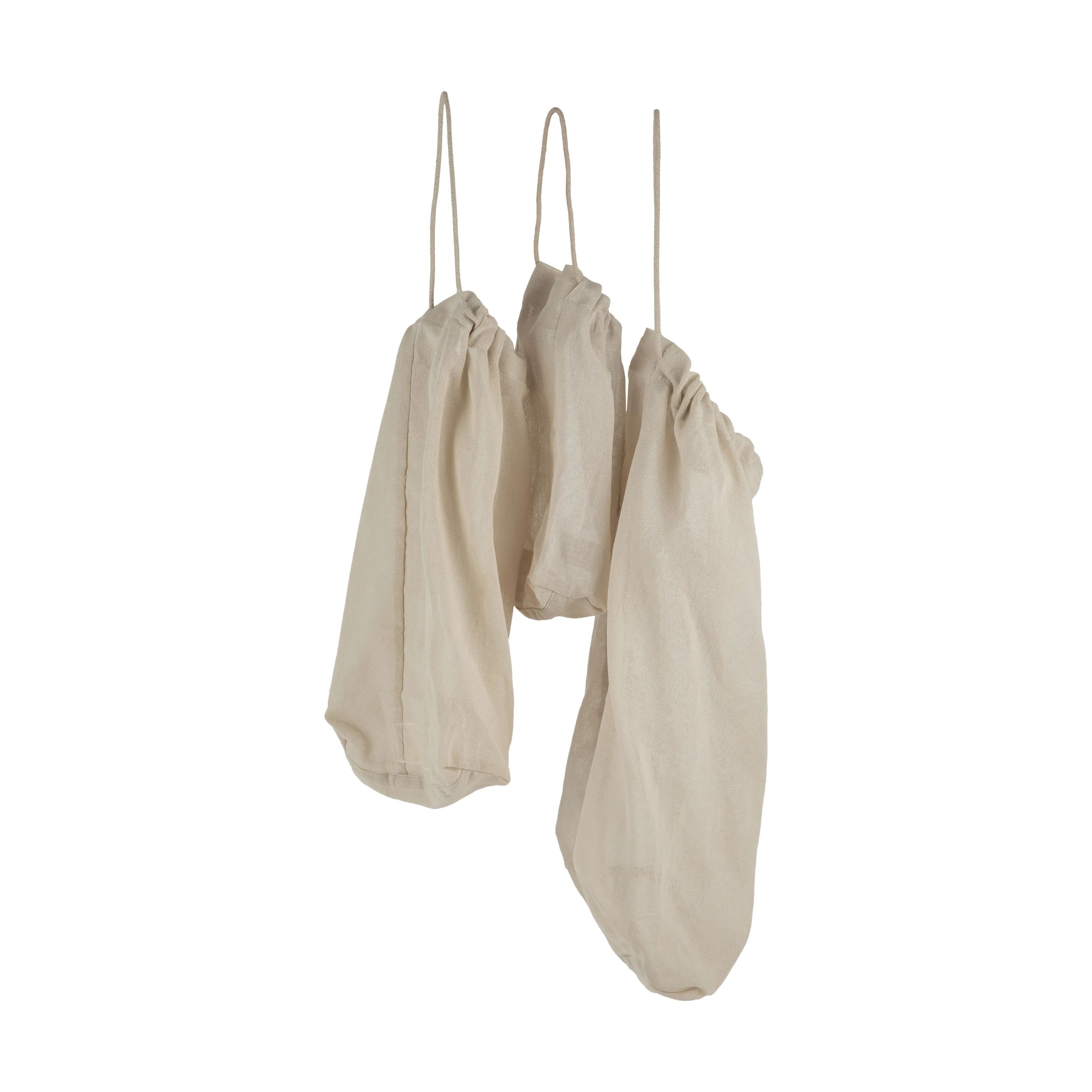 The Organic Company Øvrig madindpakning Madpose - 3 stk. i Beige, 1