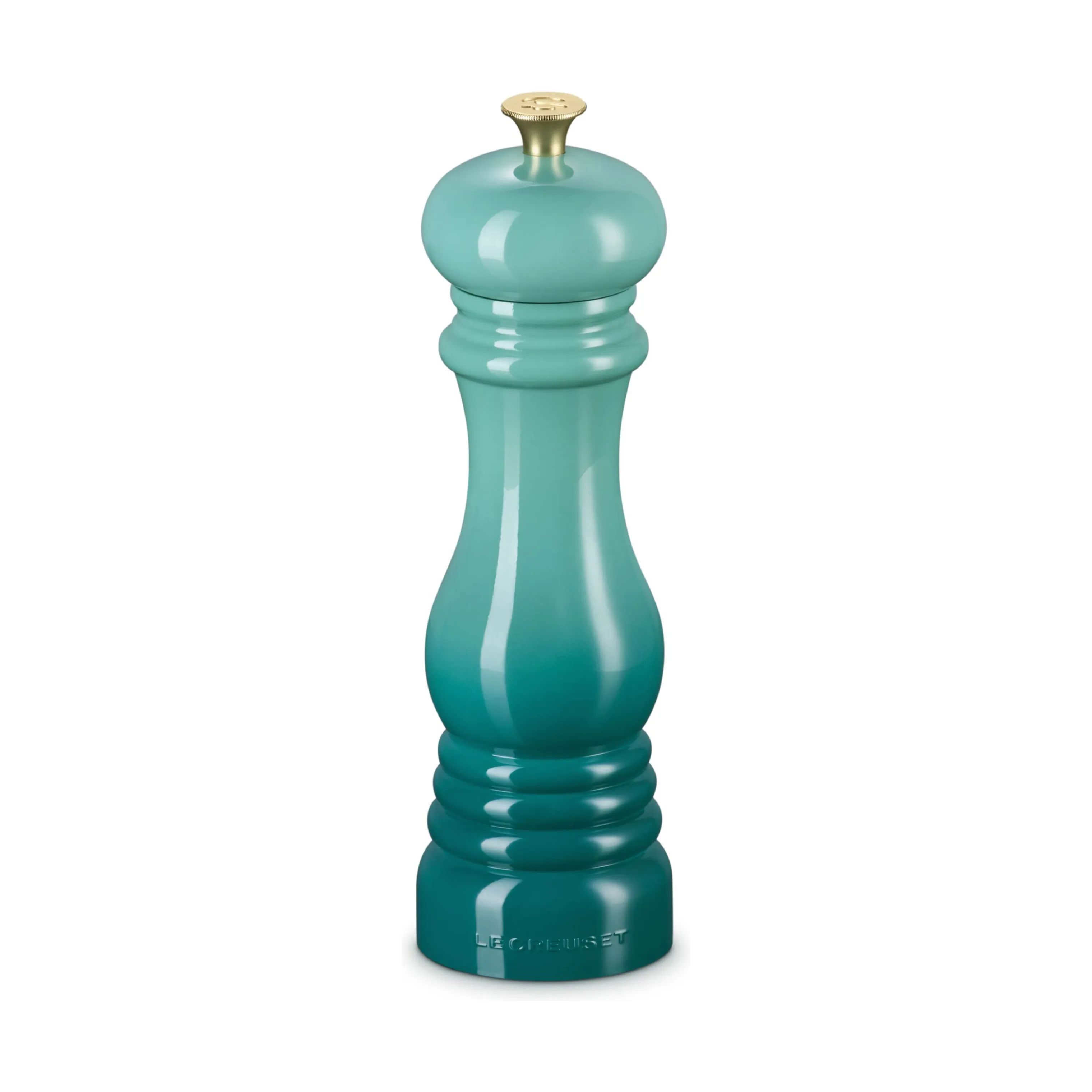 Le Creuset Saltkværne Signature Saltkværn i Bleu Riviera, 20,6 cm, 1