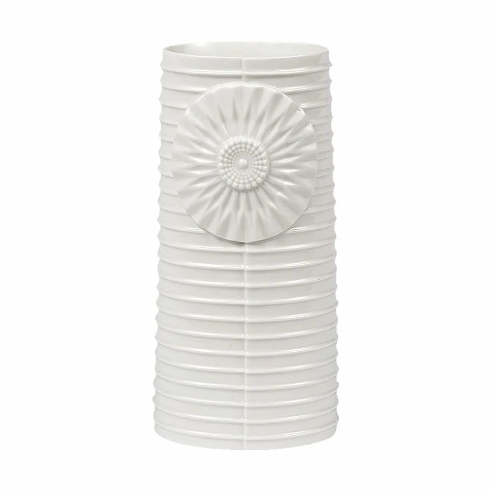 Dottir Vaser Pipanella Lines Vase i Hvid, 18 cm, 1