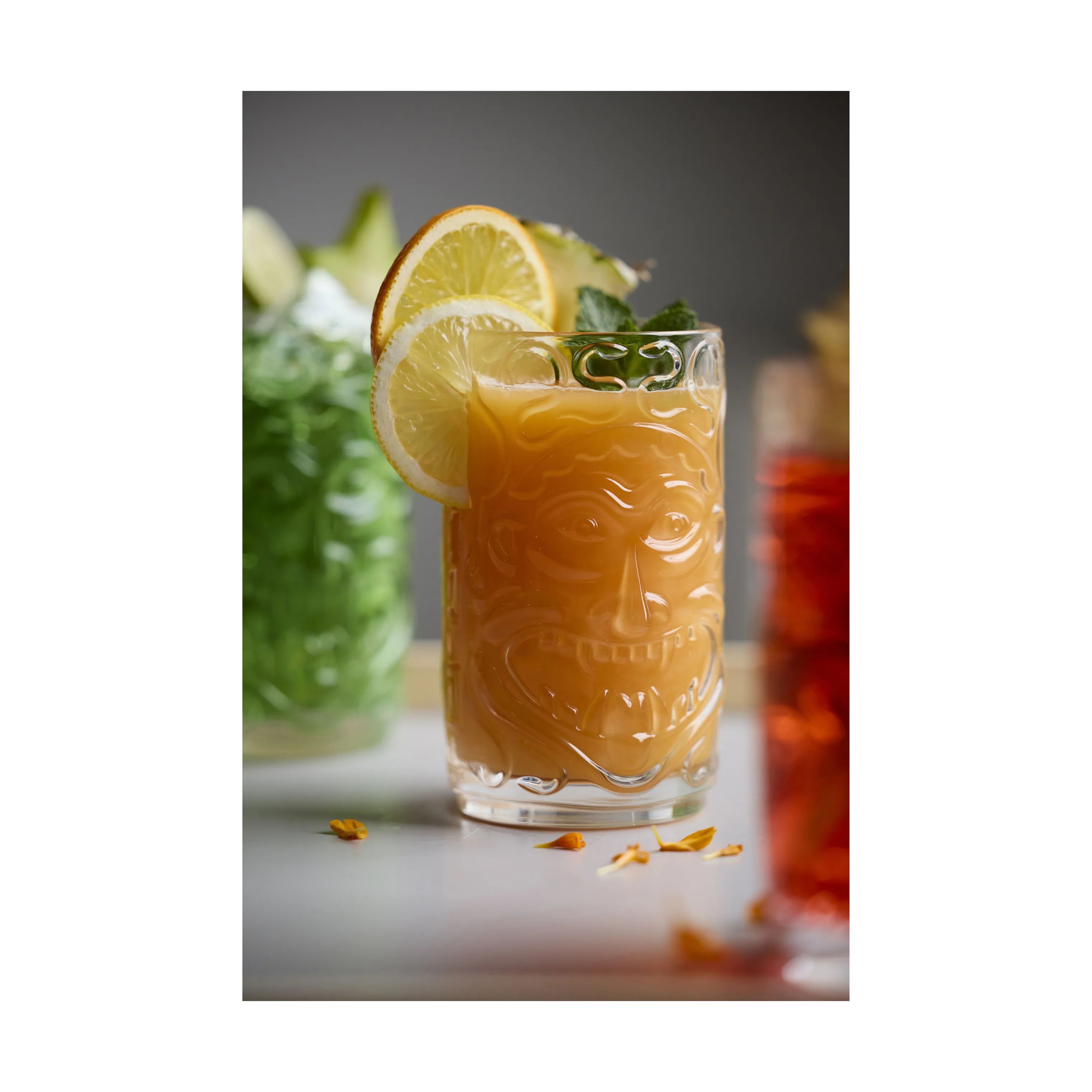 Lyngby Glas Cocktailglas Tiki Cocktailglas - 4 stk. i Klar, 12