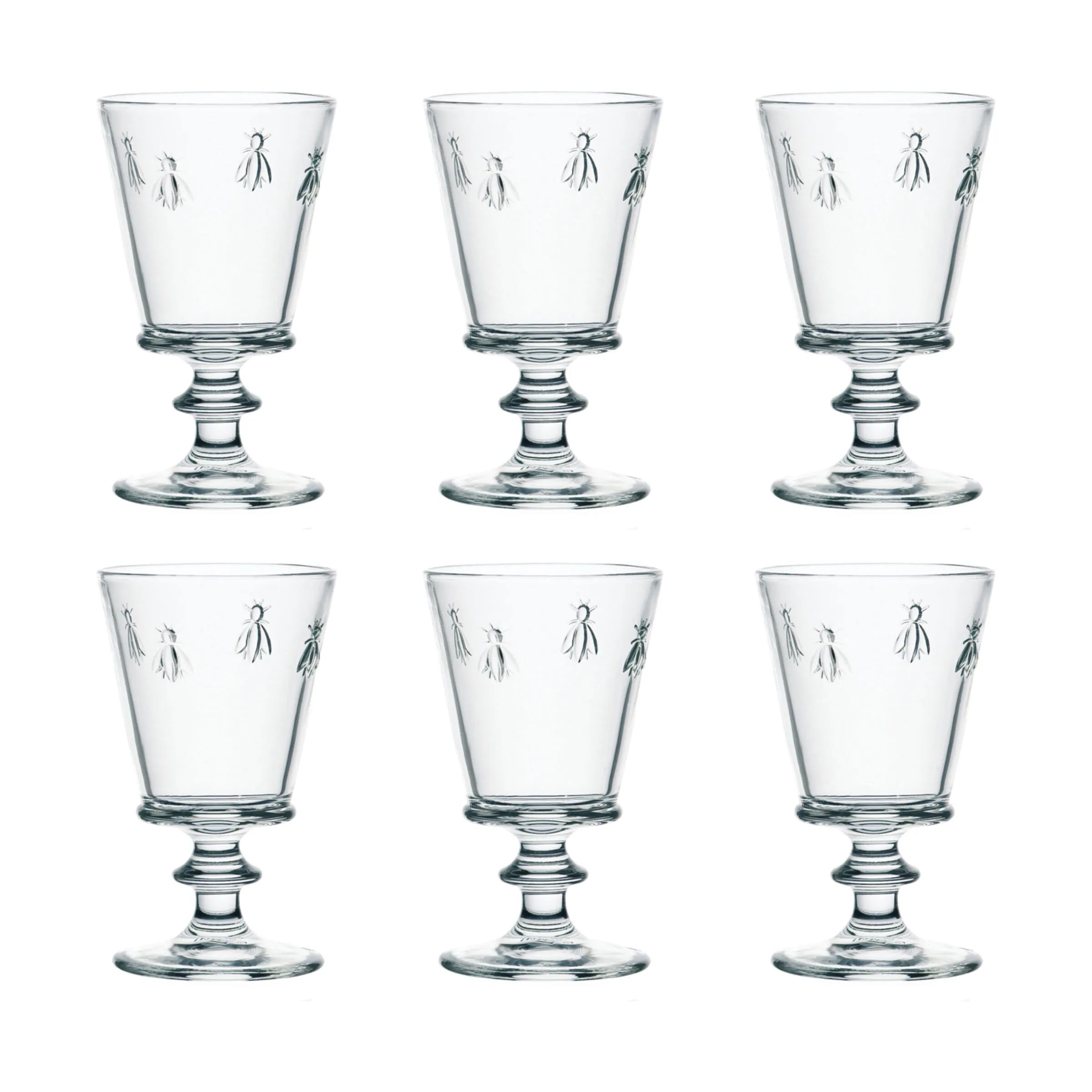 La Rochère Rødvinsglas Abeille Vinglas - 6 stk. i Klar 2, 24 cl, 1