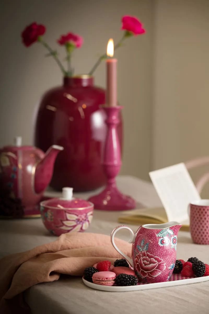 PIP Studio Mælke- og flødekander Flower Festival Kande i Pink, 2
