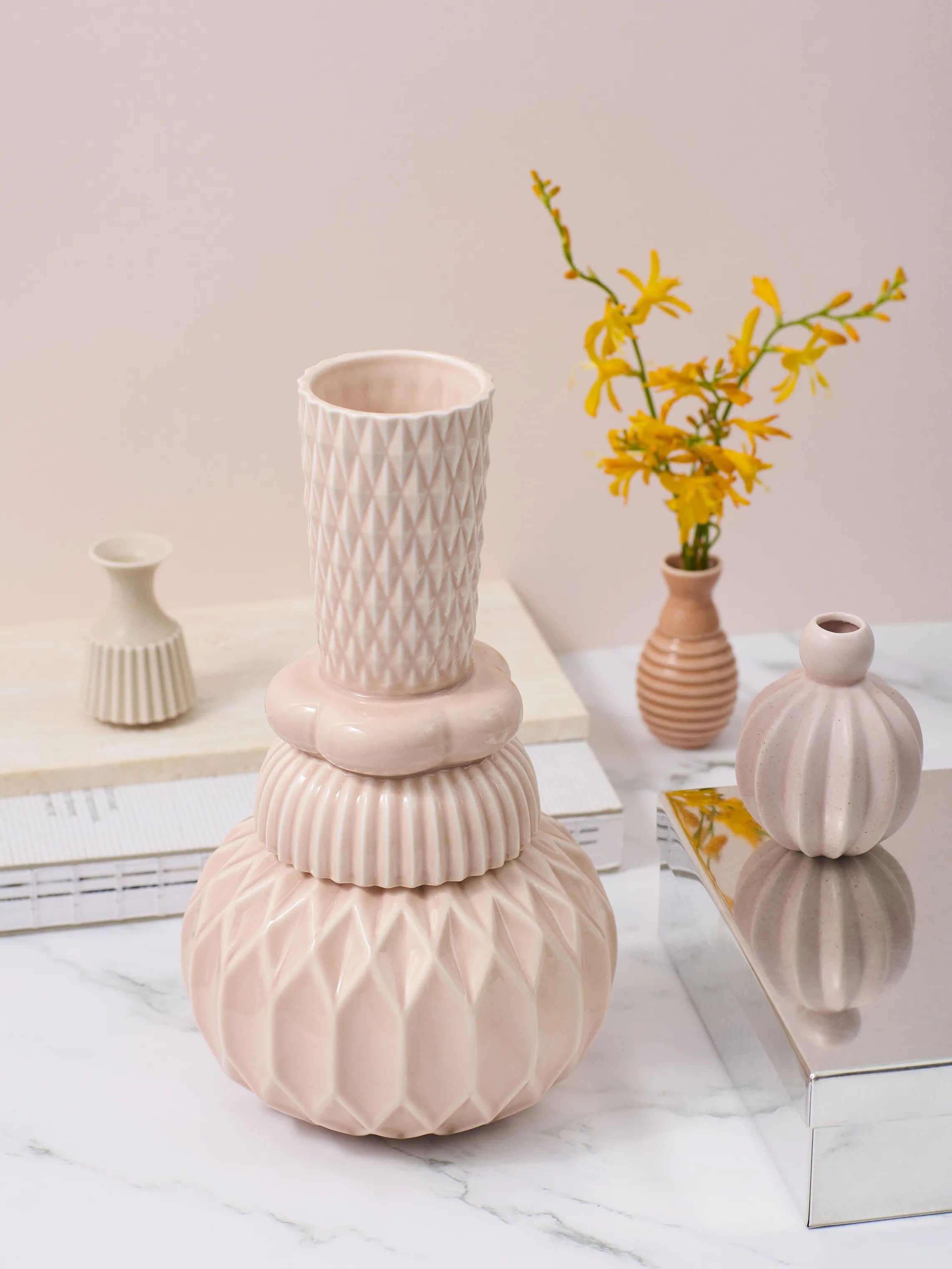Dottir Vaser Samsurium Honkadonka Vase i Rose, 2