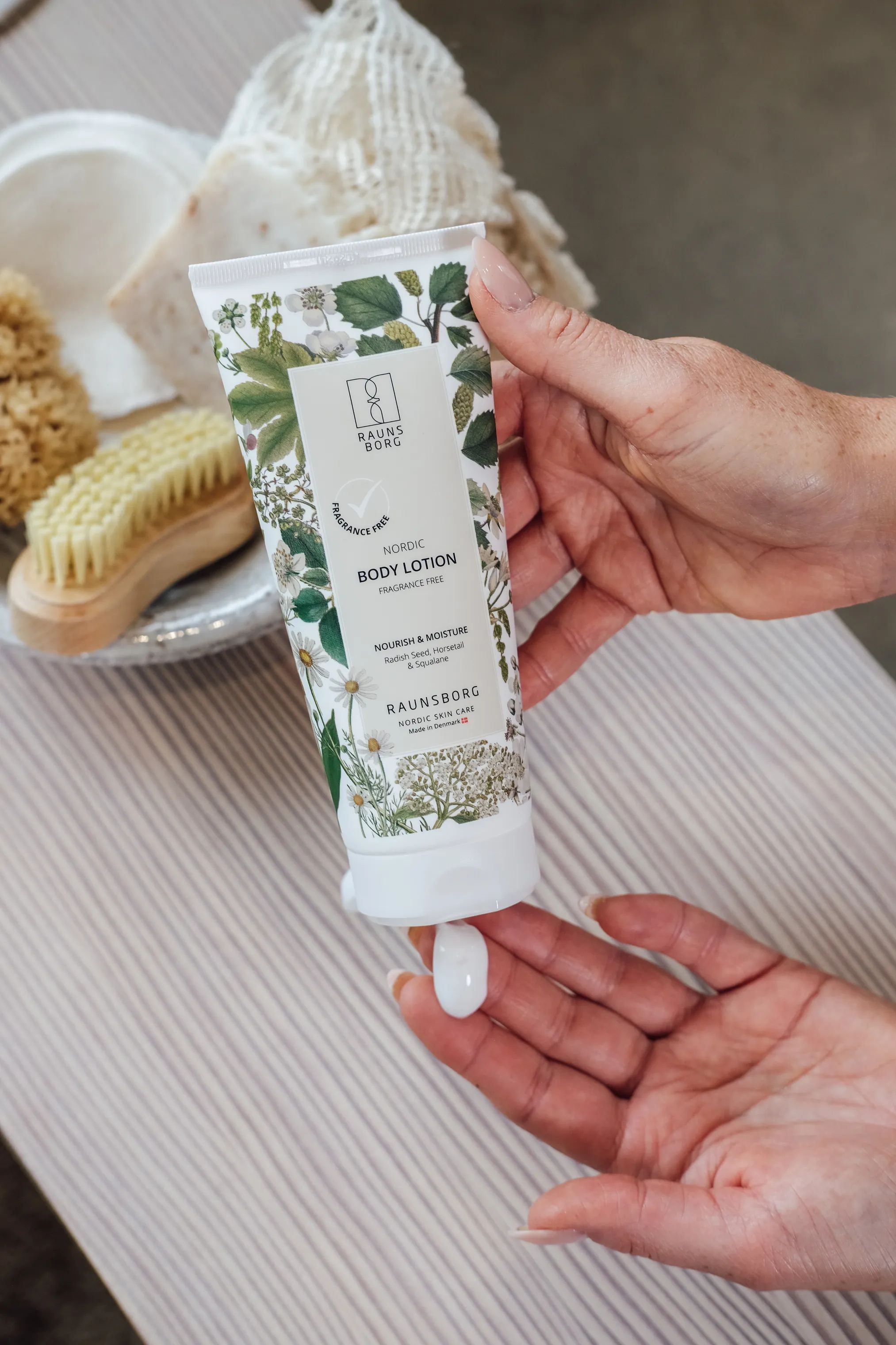 Raunsborg Kropspleje Bodylotion i Grøn, 2