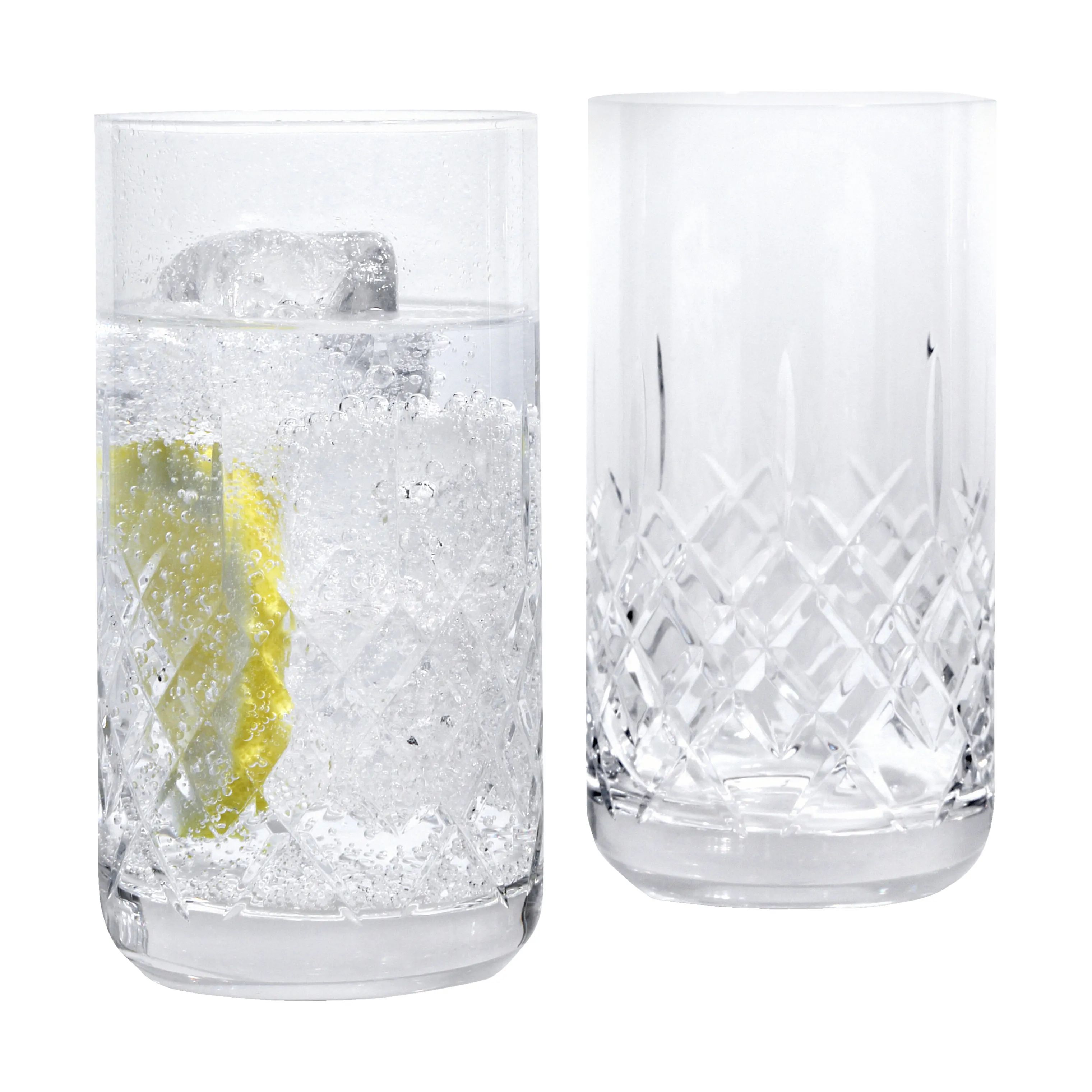 erik bagger a/s Highball glas XO Lounge Highball Glas - 2 stk. i Klar, 39 cl, 1
