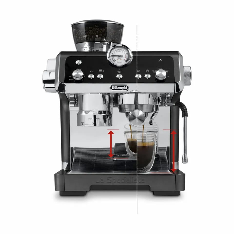 DeLonghi Espressomaskiner La Specialista Espressomaskine EC9355.BM i Mat sort, 3