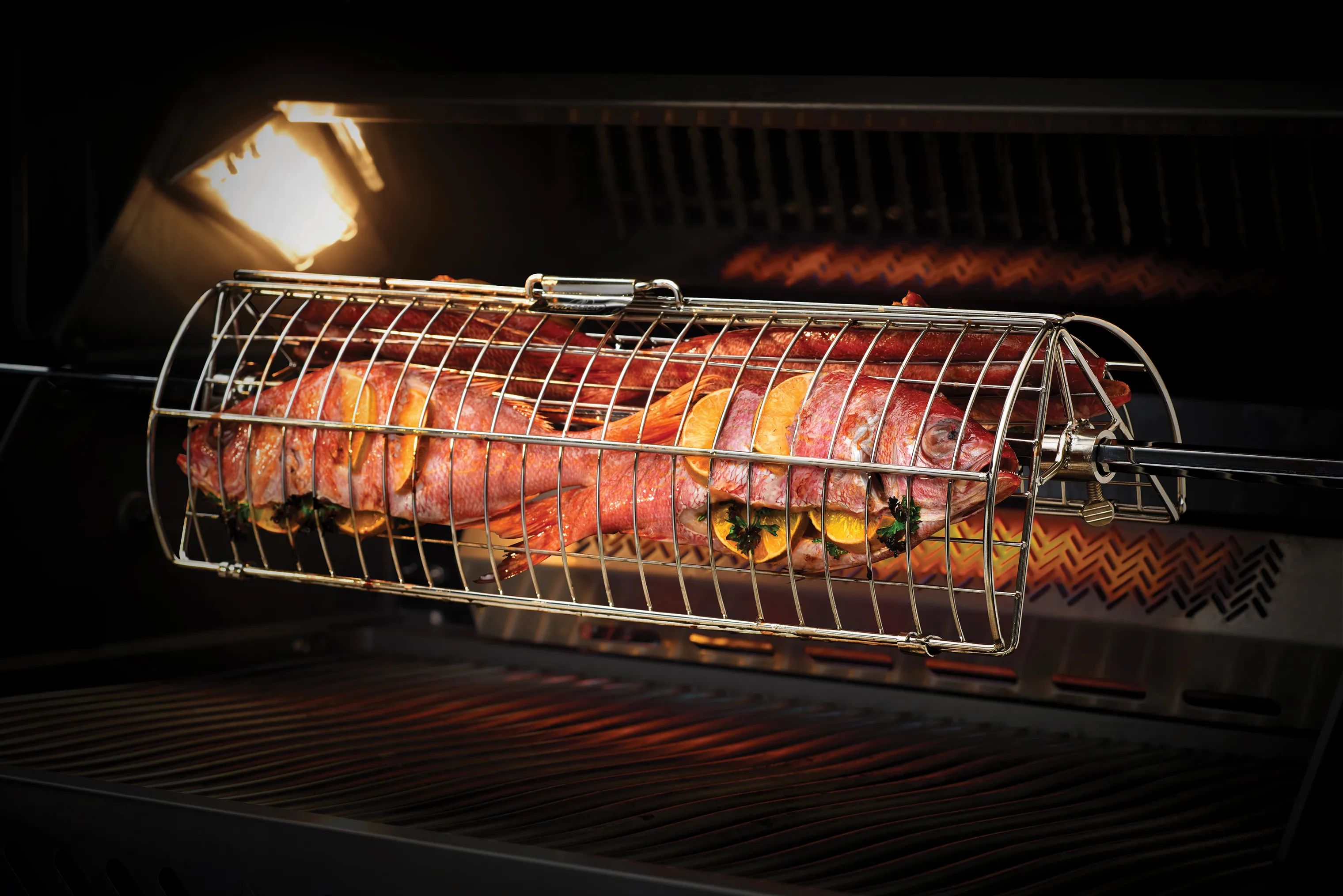 Napoleon Øvrigt grilltilbehør Rotisseri Rack i Sølvfarvet, 3