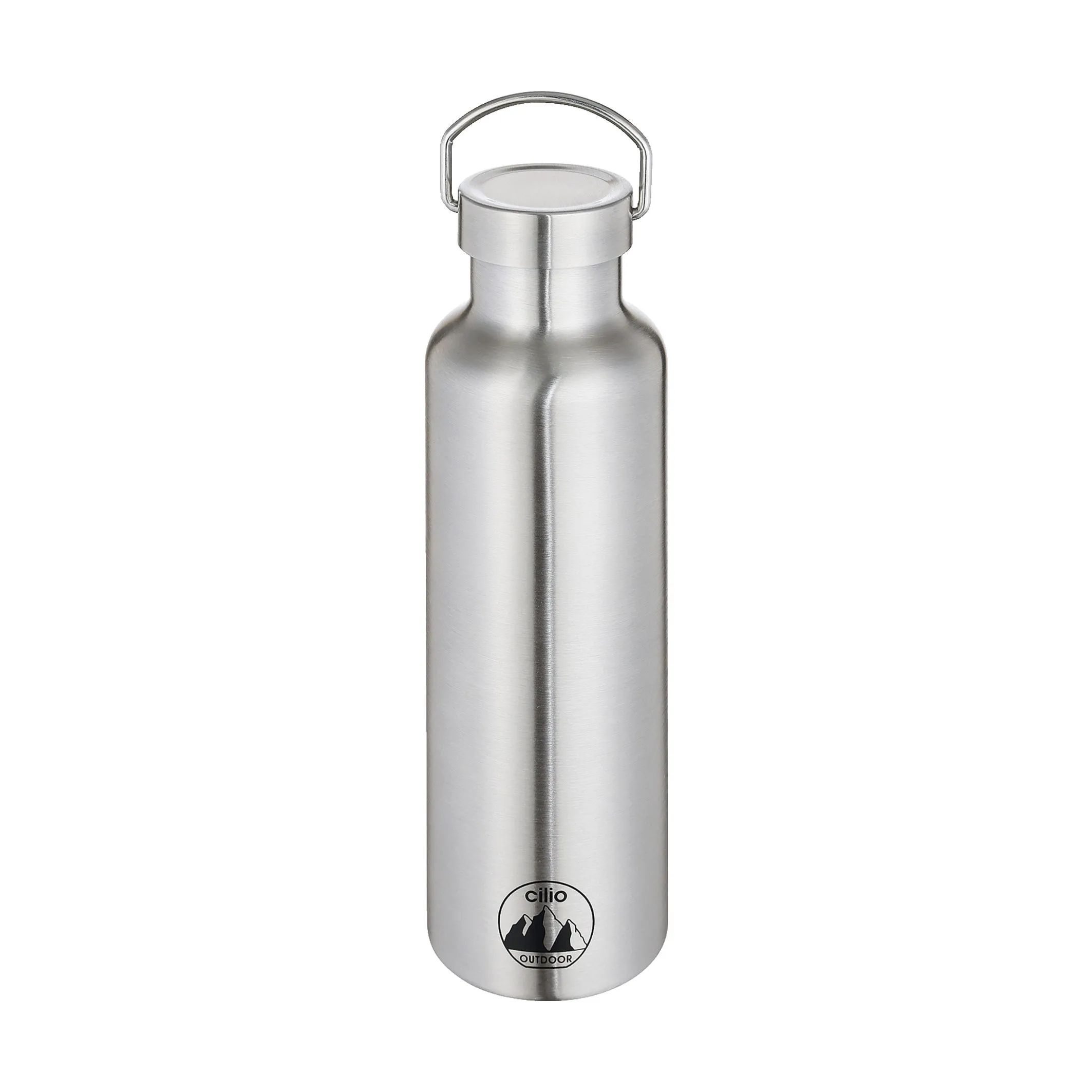 Cilio Termoflasker Grigio Drikkeflaske i Sølv, 1 L, 1