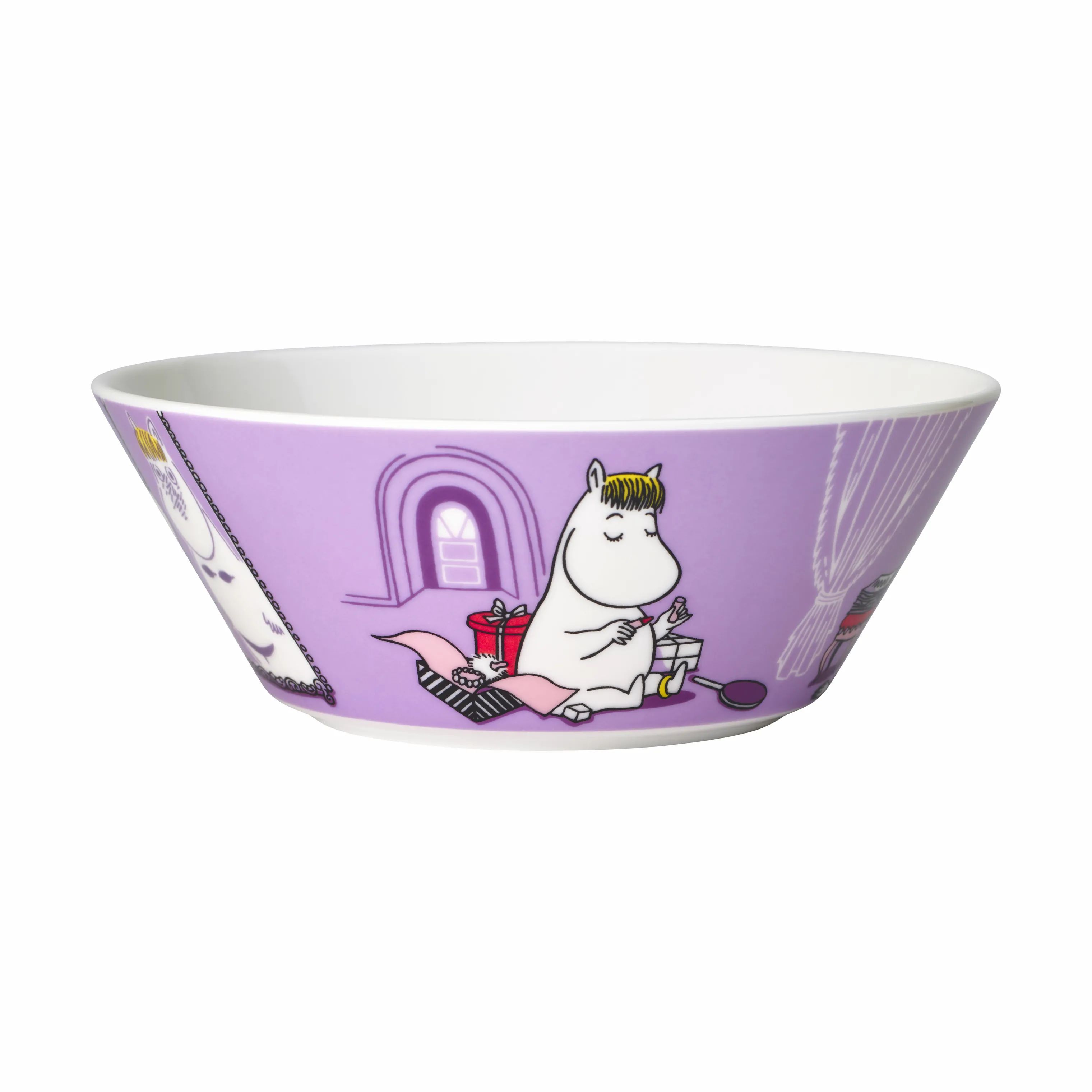 Moomin Arabia Serveringsskåle Kærester Skål - Snorkfrøken i Snorkfrøken Lilla, 1