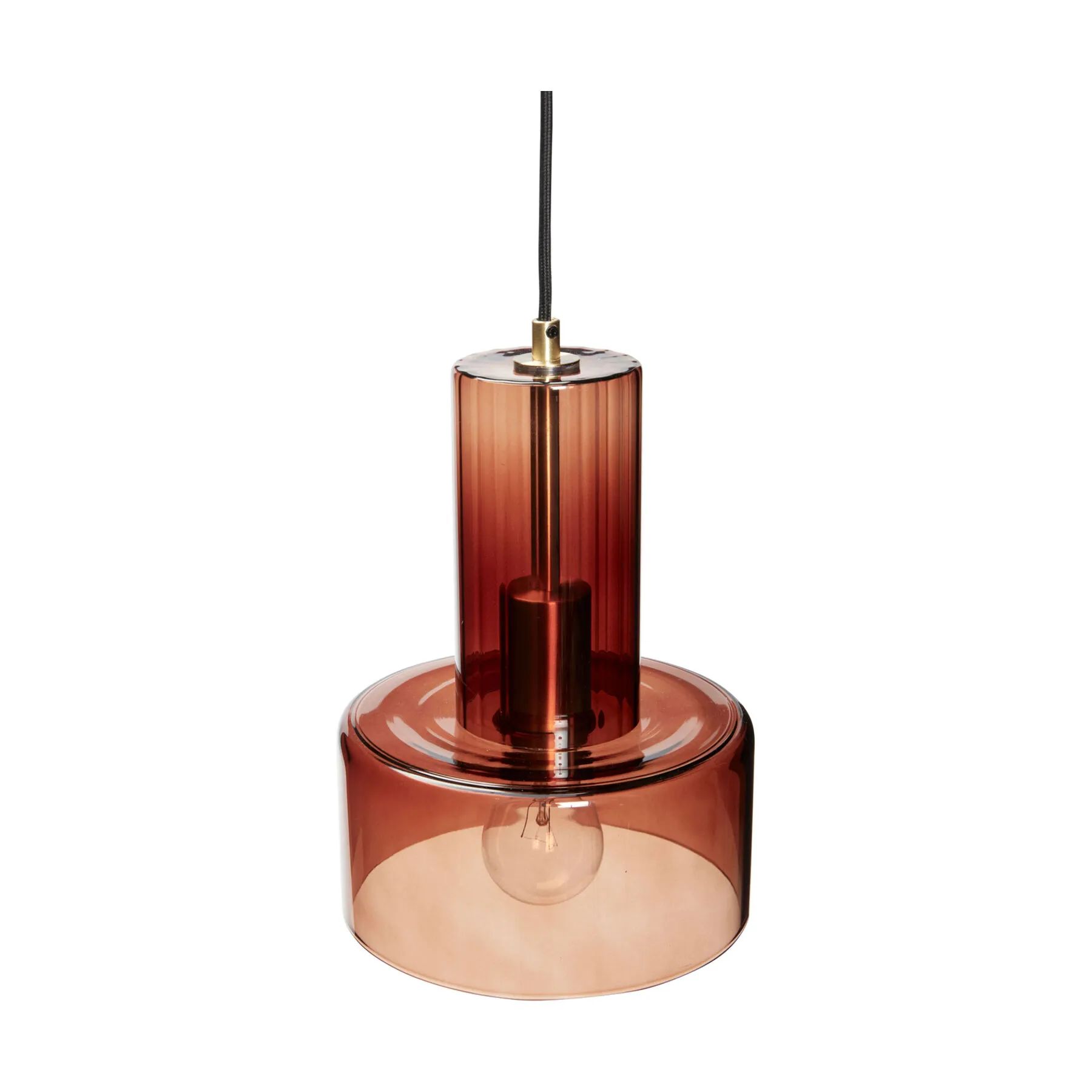Hübsch Pendler Ripple Pendel i Brun, 4