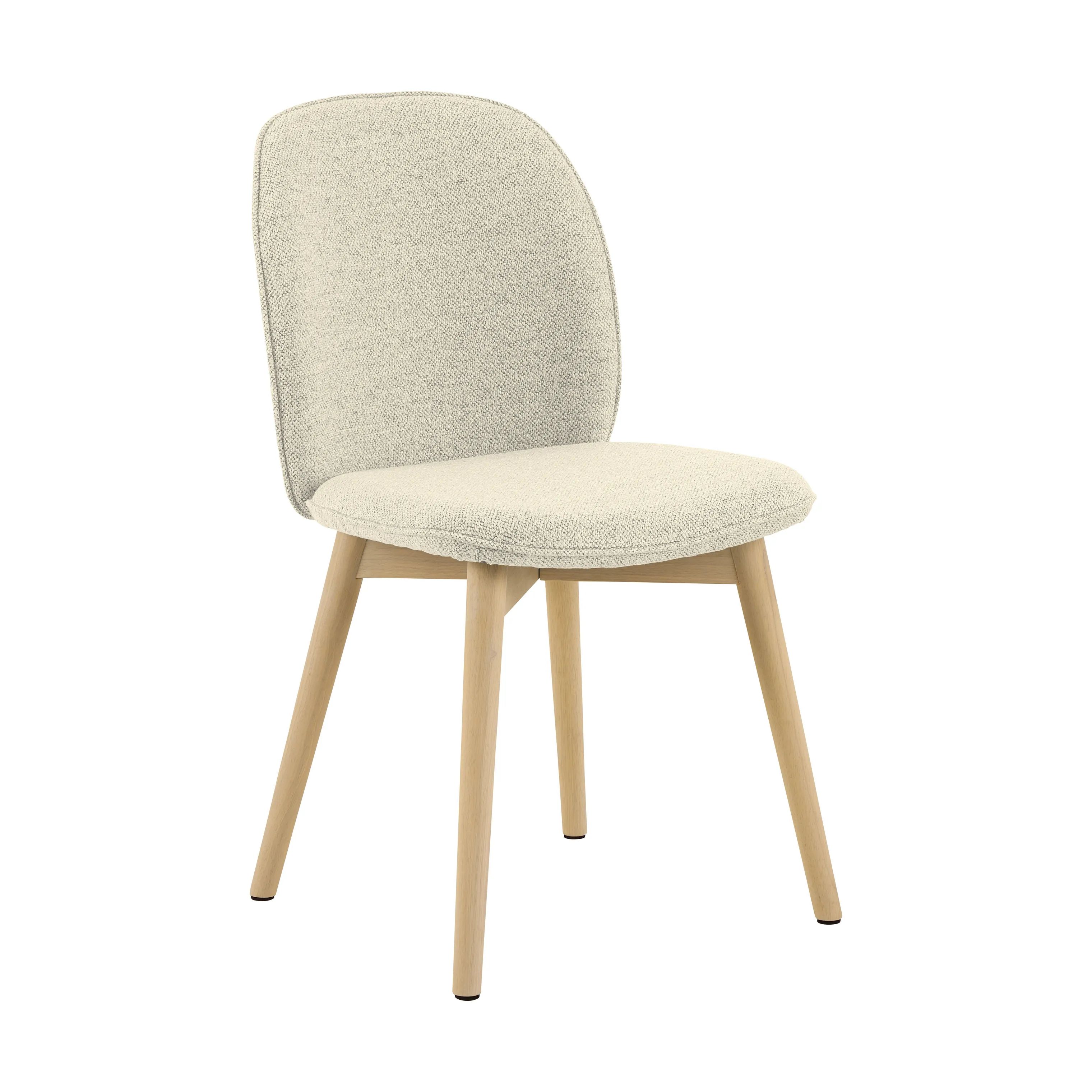 CASA Living Spisebordsstole Cindy Spisebordsstol - 2 stk i Creme/hvidpigmenteret, 3