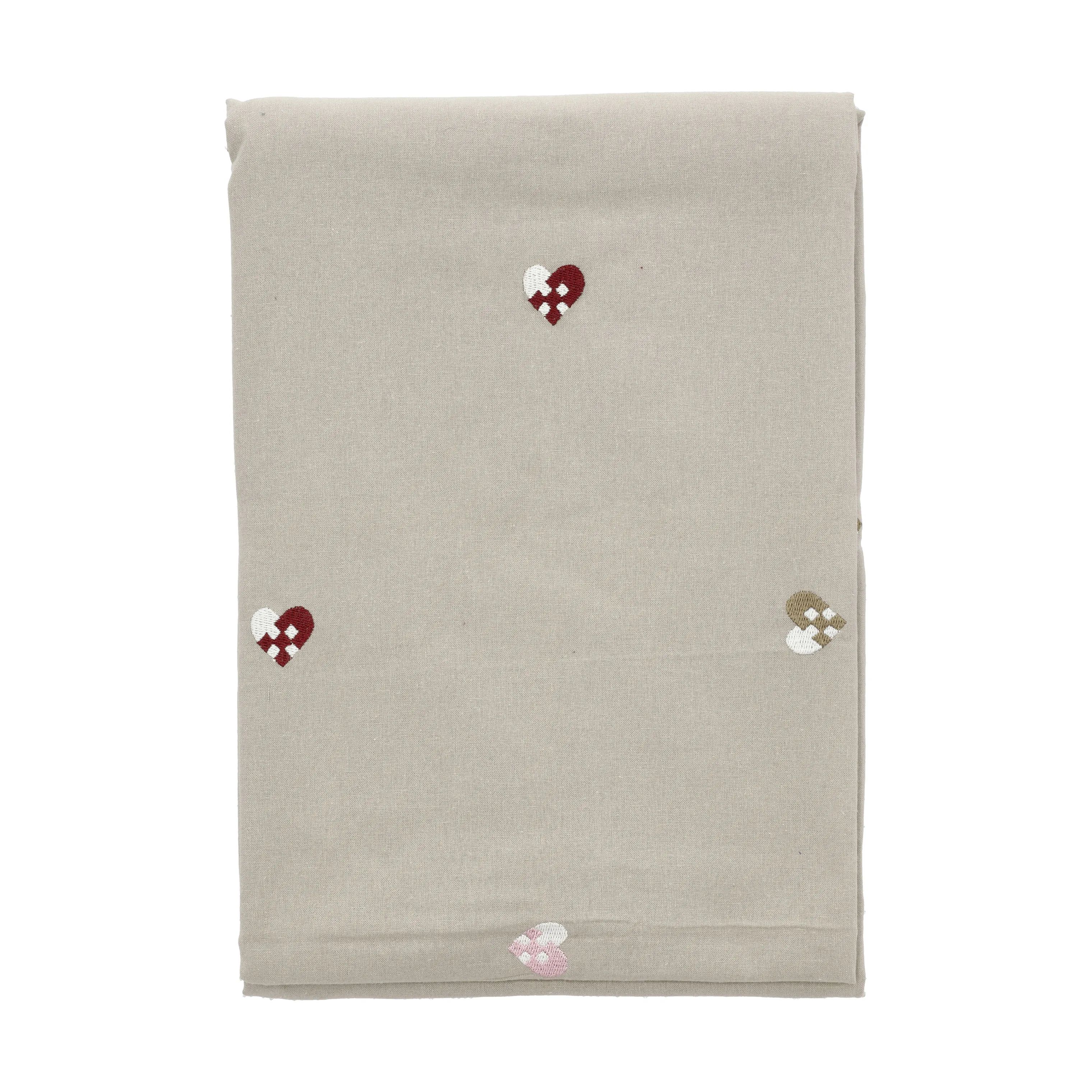 Södahl Duge Christmas Hearts Juledug i B140 x L270 cm, 1