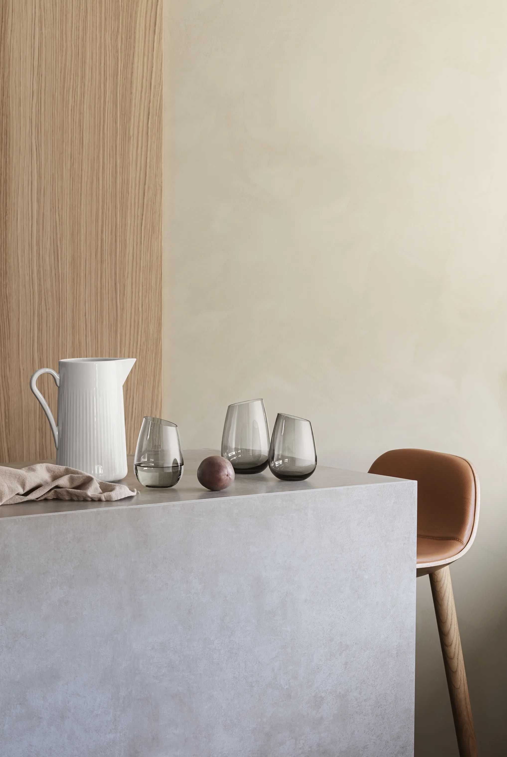 Eva Solo Vandglas Vandglas i Smokey grey, 48 cl, 2