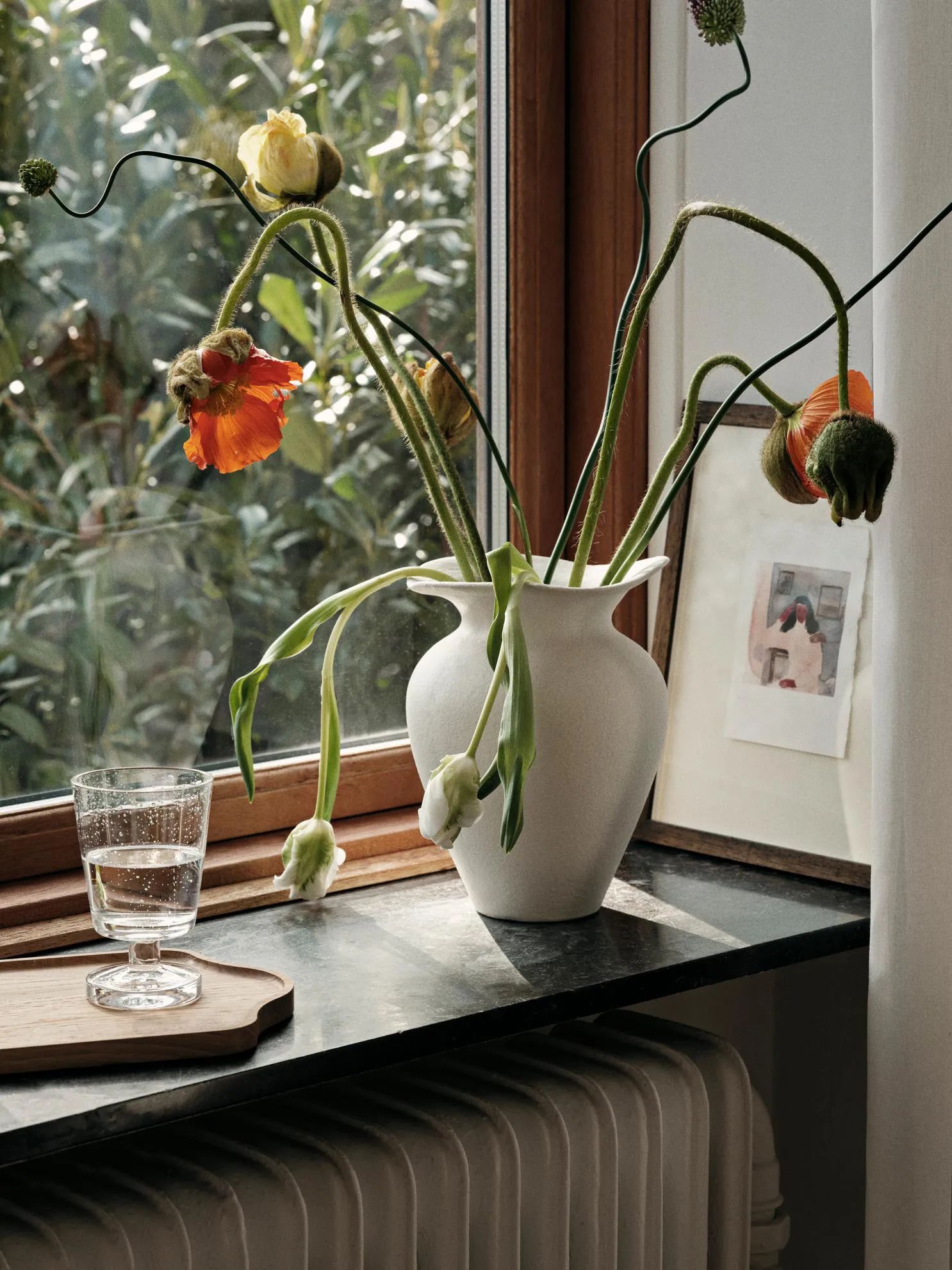 Broste Copenhagen Hvidvinsglas Bubble Hvidvinsglas i Klar, 6