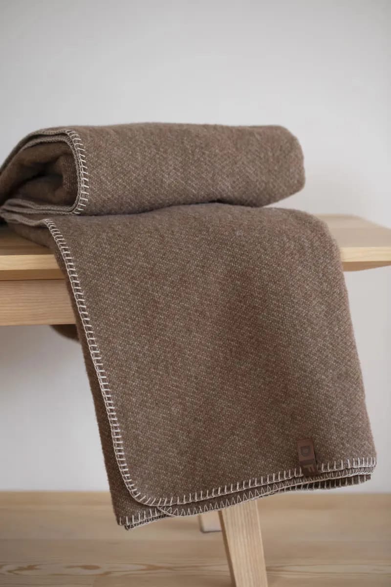 Fusenegger Plaider Merano Plaid i Brown, 1