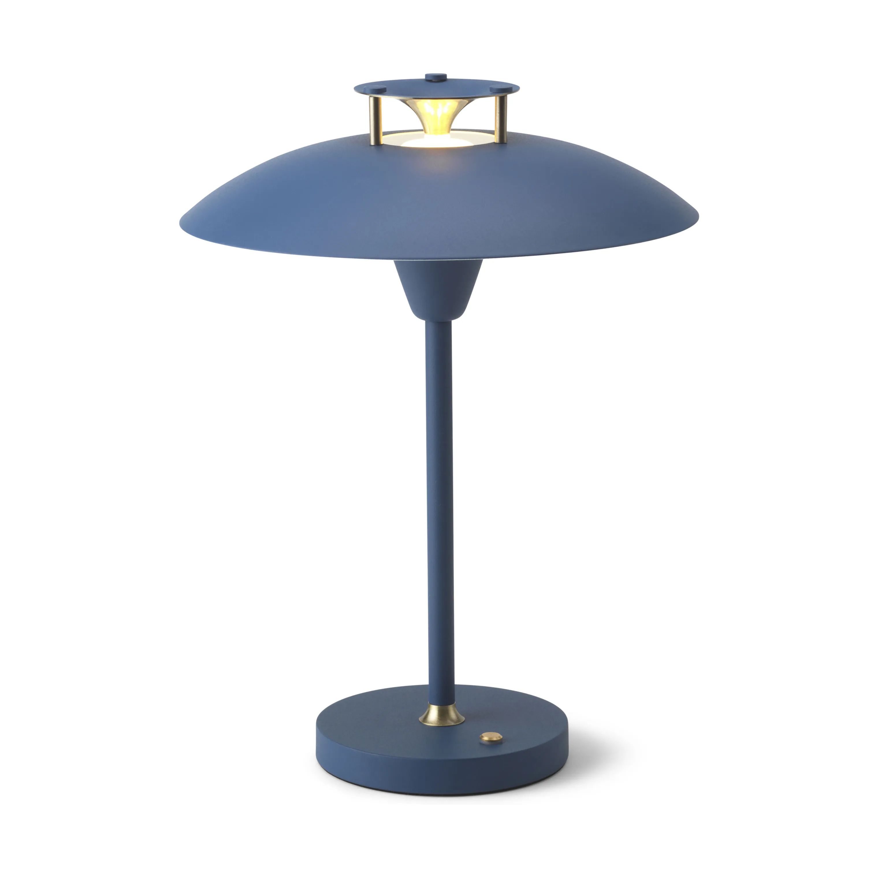 Halo Design LED-lamper Stepp 1-2-3 Transportabel Bordlampe i Blå, 1
