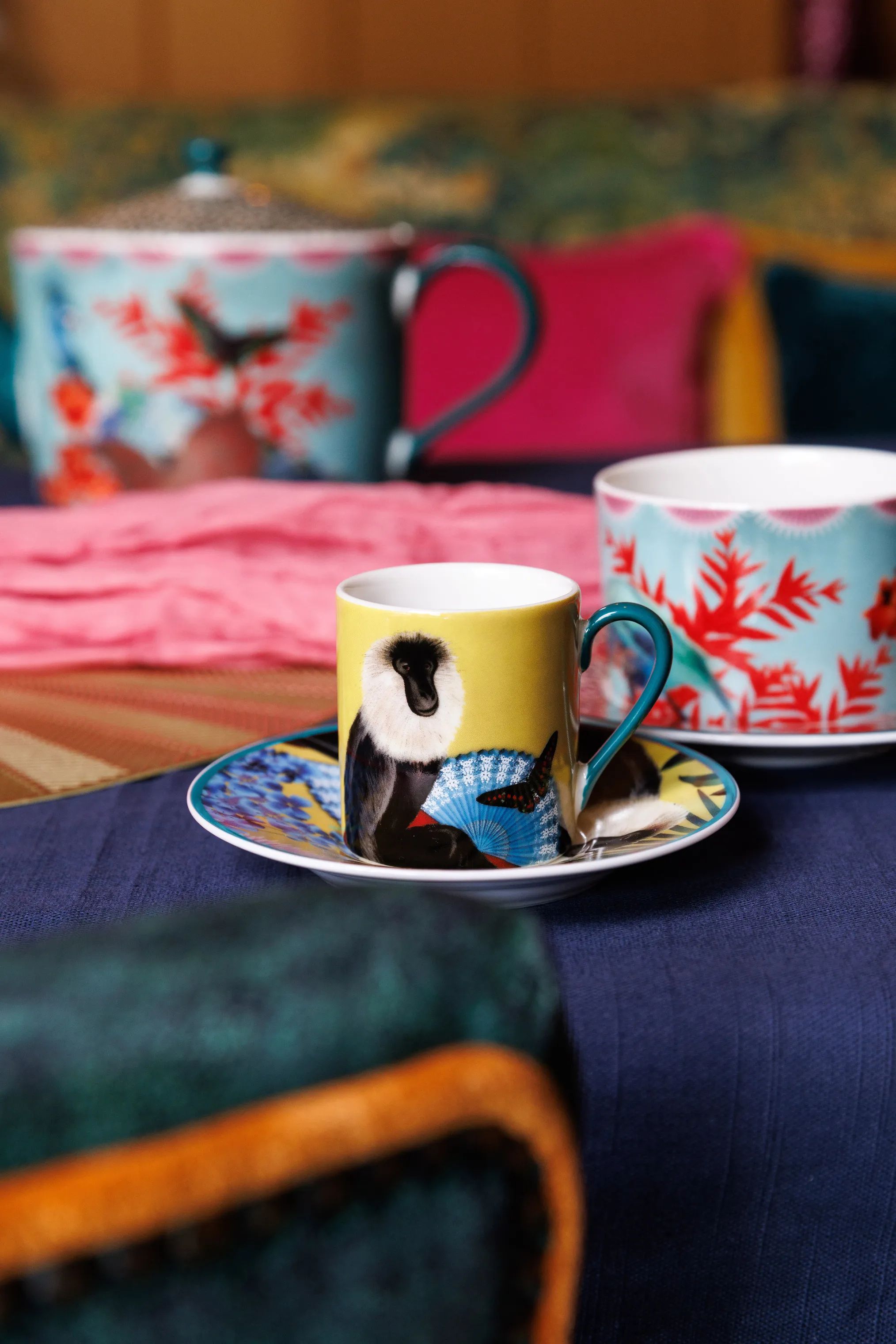 Mikasa Espressokopper Mikasa x Sarah Arnett Espressosæt - 4 dele i Multicolour, 2