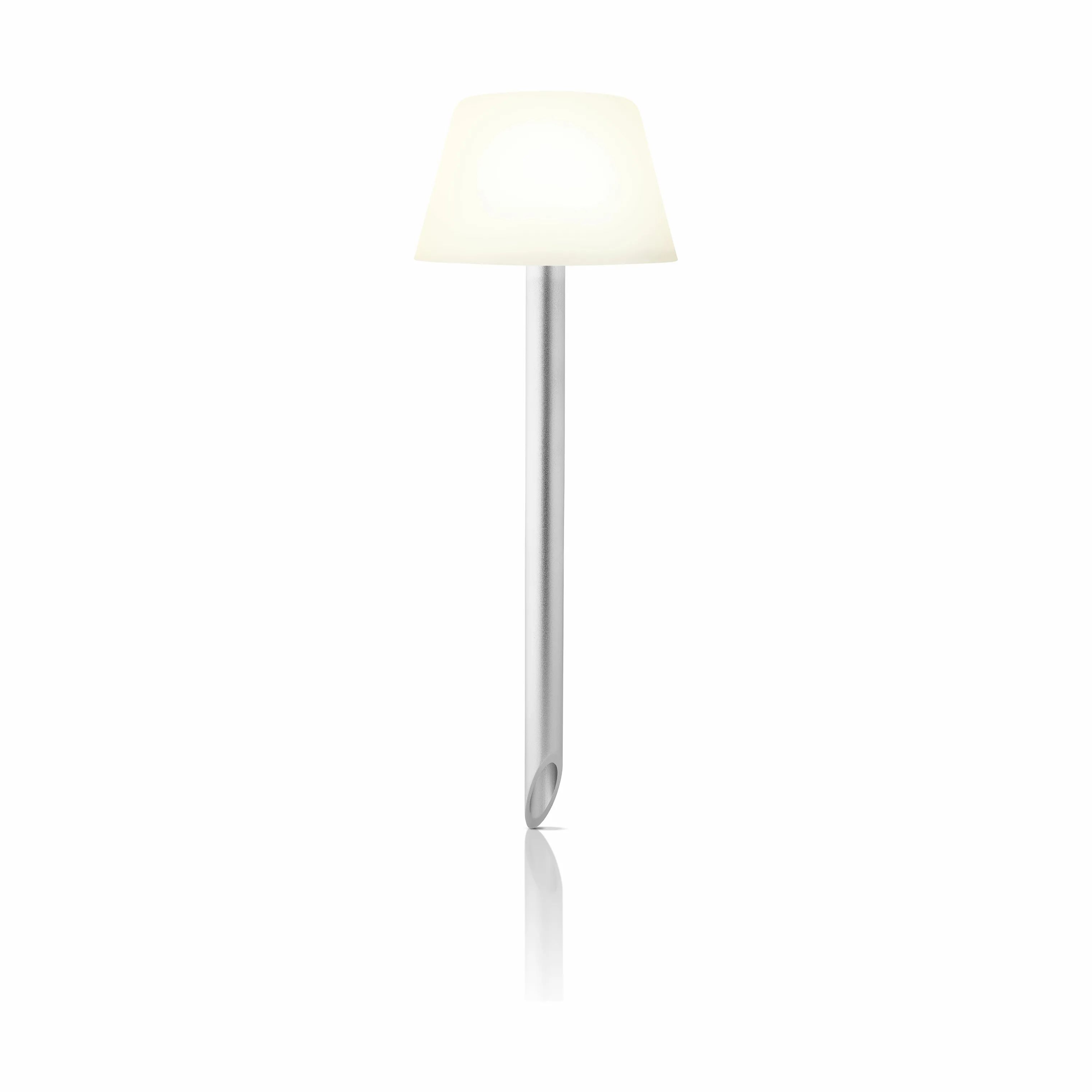 Eva Solo Bedlamper SunLight Havespyd i Hvid/stål, 37 cm, 1