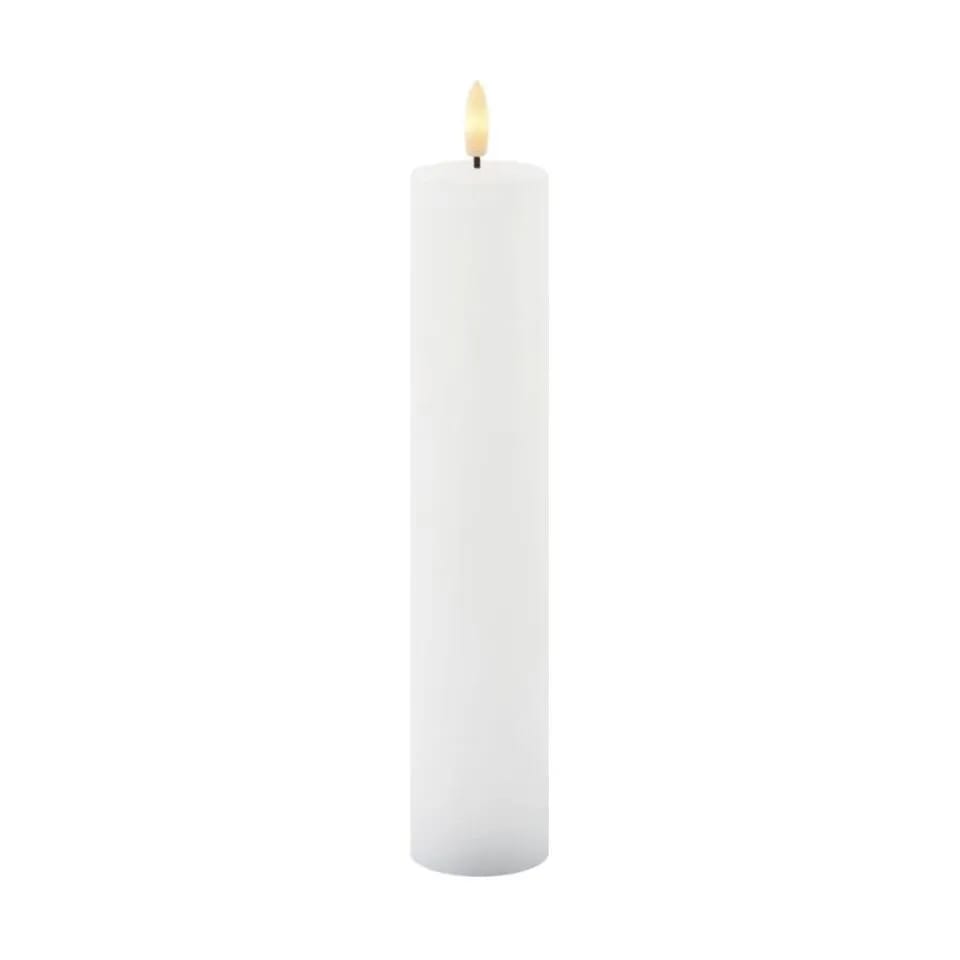 Sirius LED-lys Sille LED Bloklys i Hvid, H25 x Ø5 cm, 1