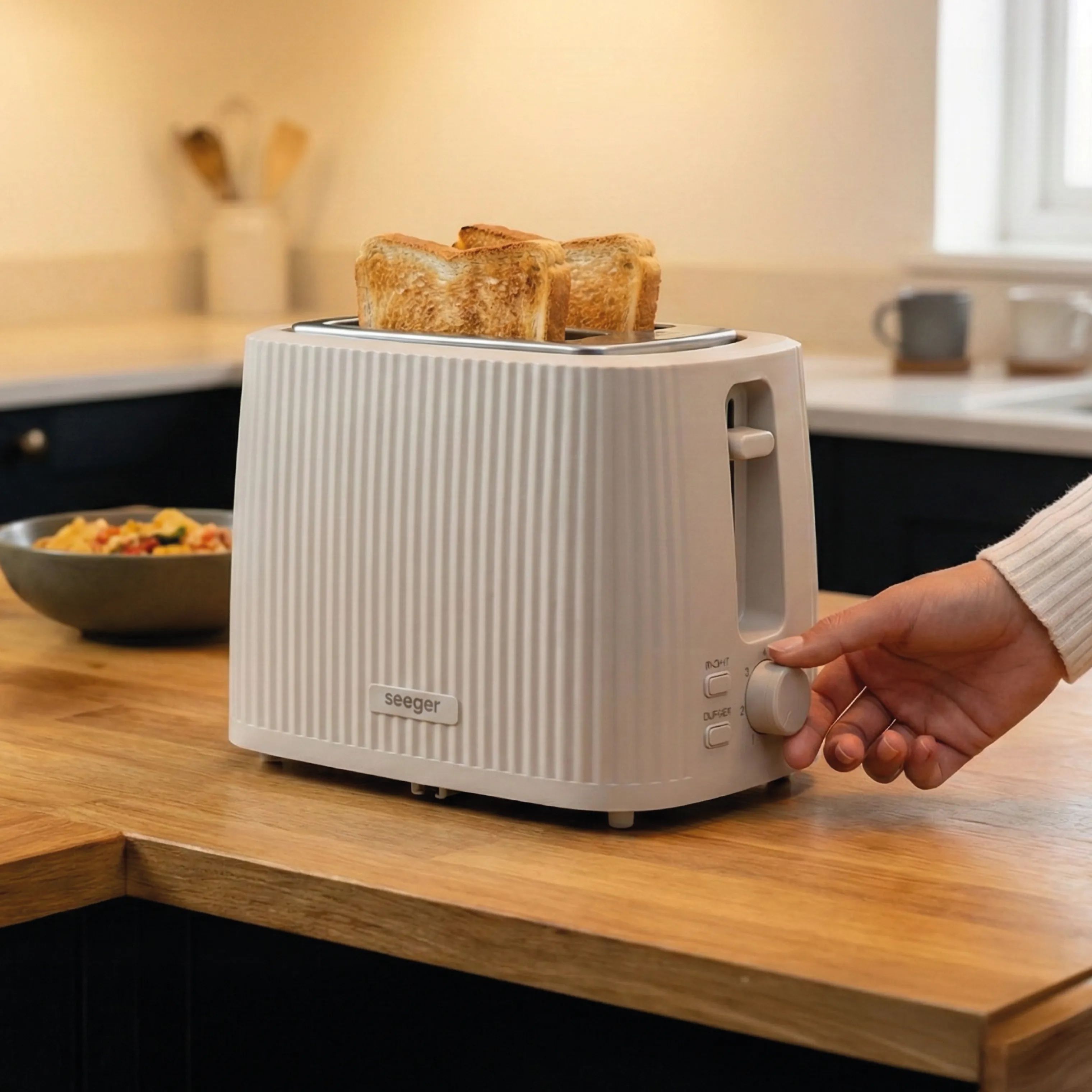 Seeger Brødristere Brødrister i Beige, 2