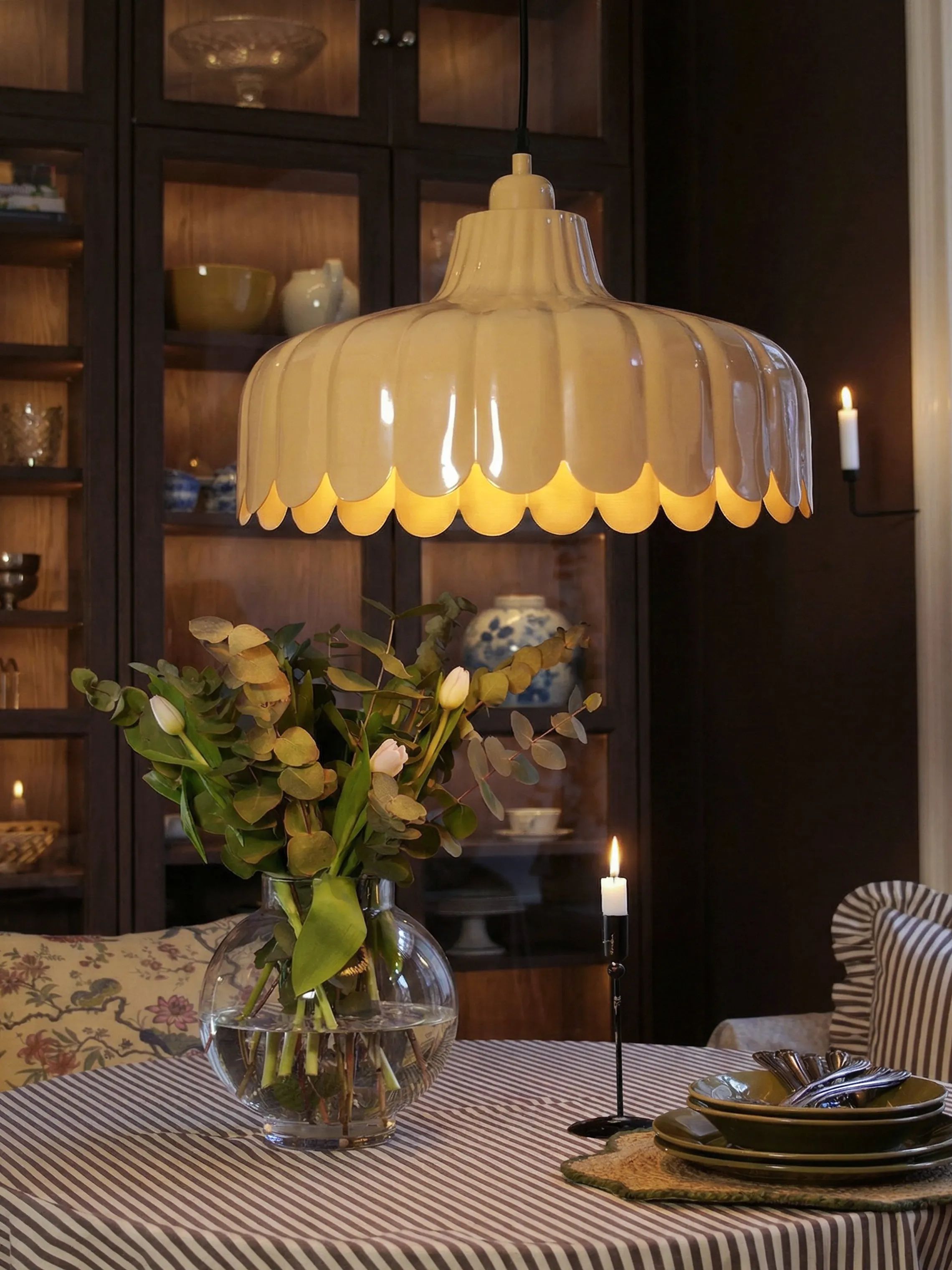 PR Home Pendler Wells Pendel i Lejongul, 45 cm, 2
