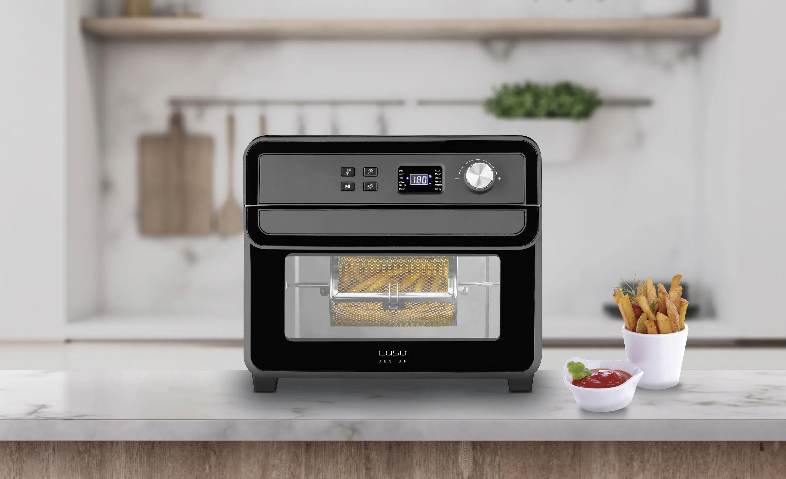 Caso Airfryers AirFry Chef Airfryer i Sort, 2