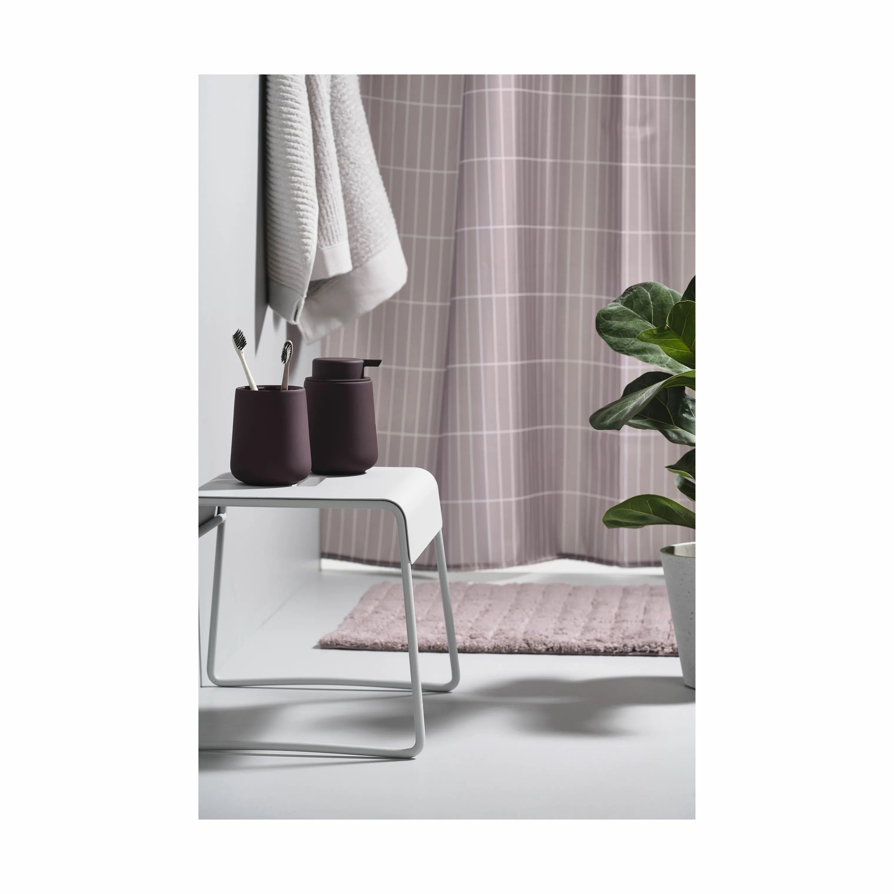 Zone Skamler A-collection A-Stool Skammel i Soft Grey, 3