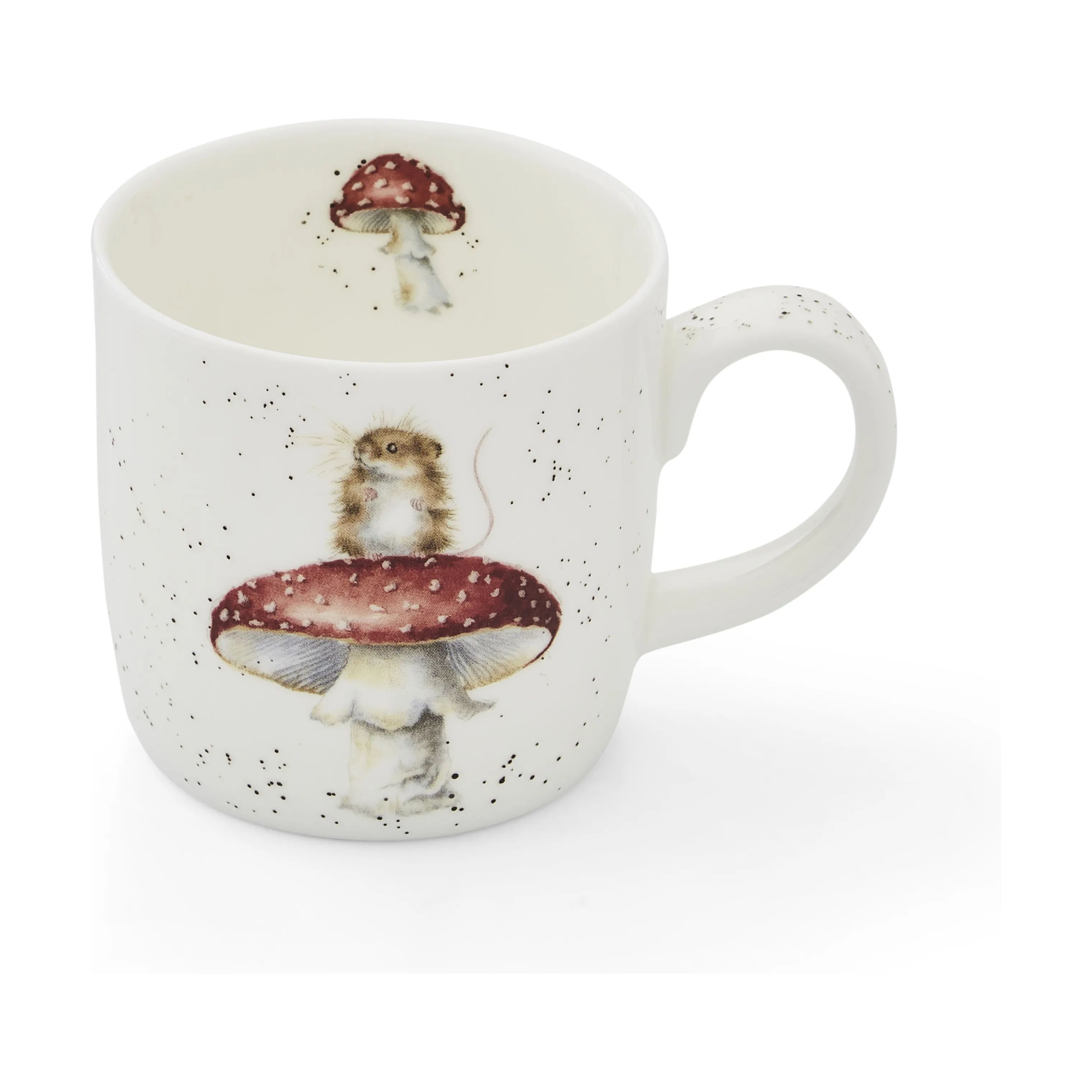 Royal Worcester Krus og kopper med hank Wrendale Krus - He's a fun-gi i Mus, 1