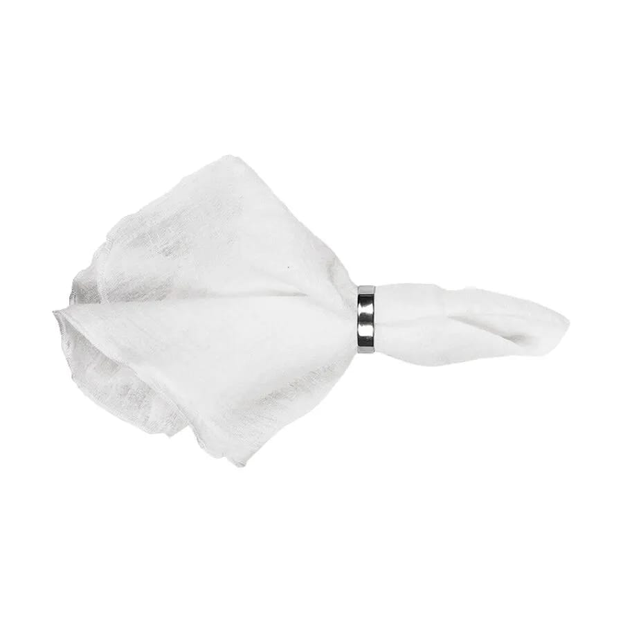 Broste Copenhagen Stofservietter Gracie Stofserviet i Pure white, 1