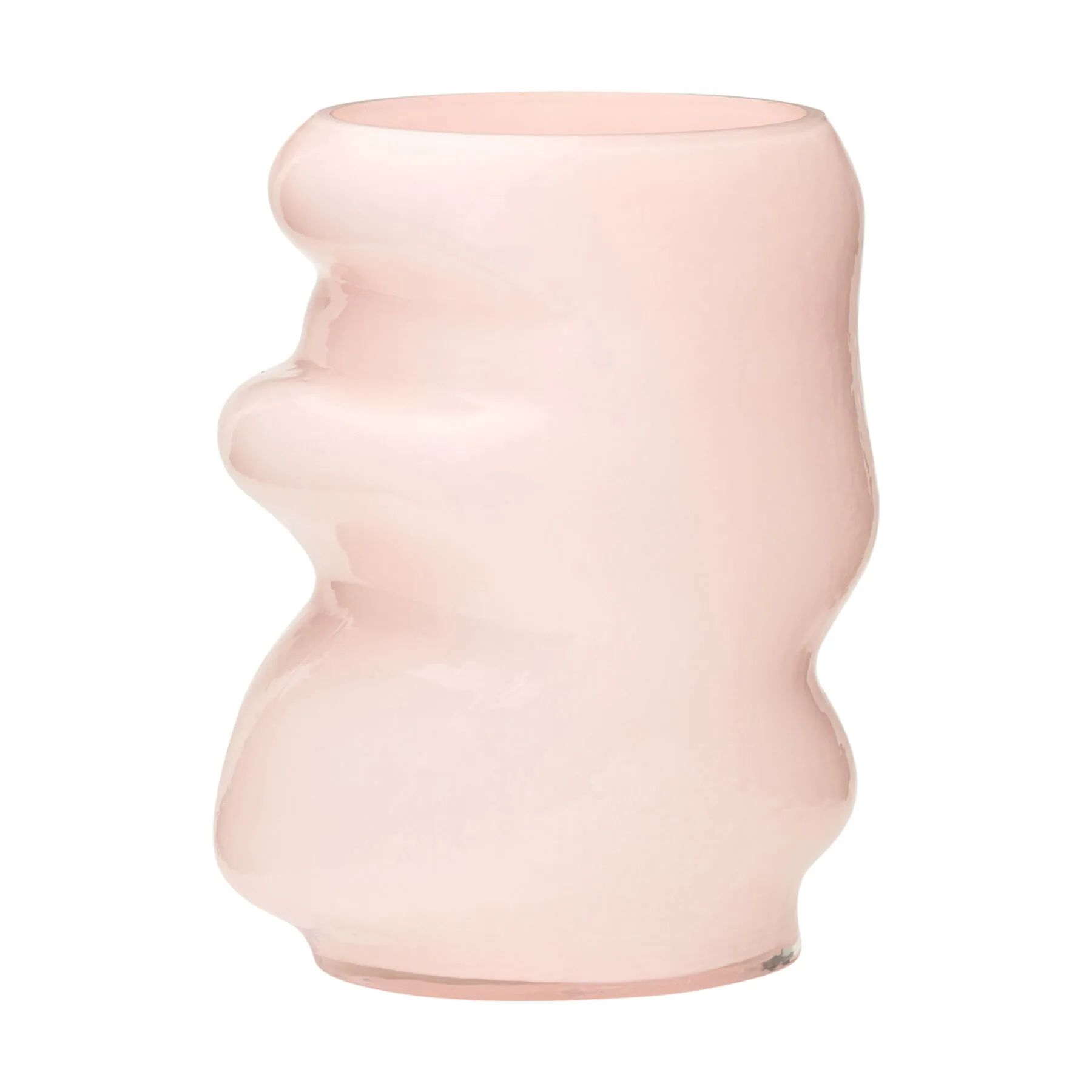 Hübsch Vaser Lote Vase i Lyserød, 1