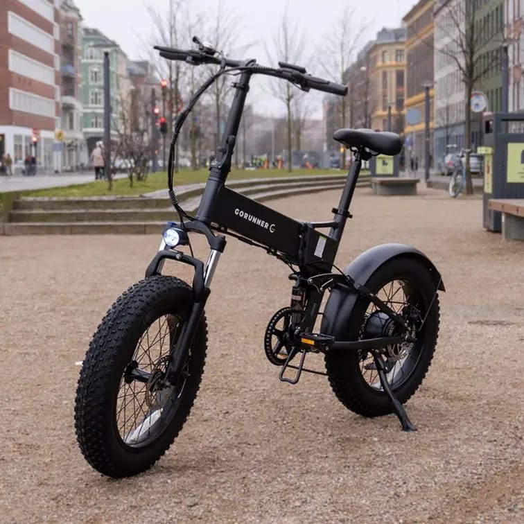 Gorunner El-cykler El-cykel C7 2.0 i Sort, 1
