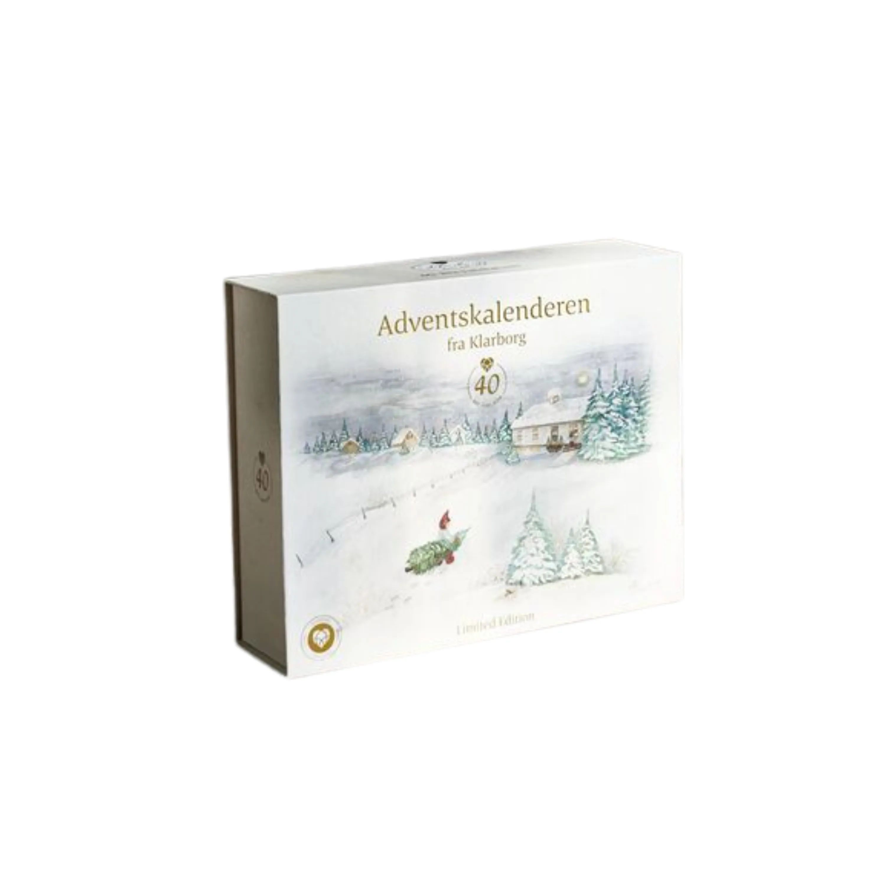 Klarborg Nisser Adventskalender - 40 års Jubilæum i Multifarvet, 1
